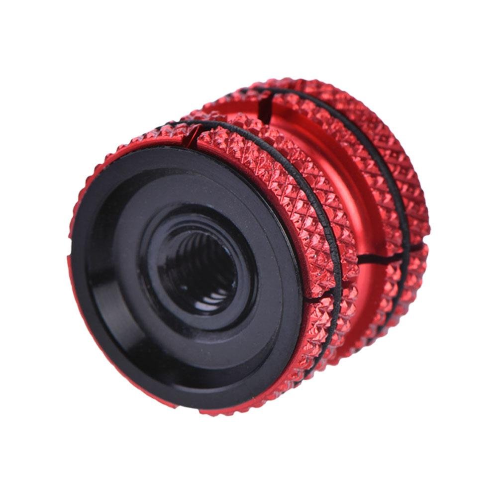 VGEBY1Headset Expander Plug, Headset Carbon Fork Compression Plug for 28.6mm(Red) Compression Plug Carbon Steerer Headset Compression Plug