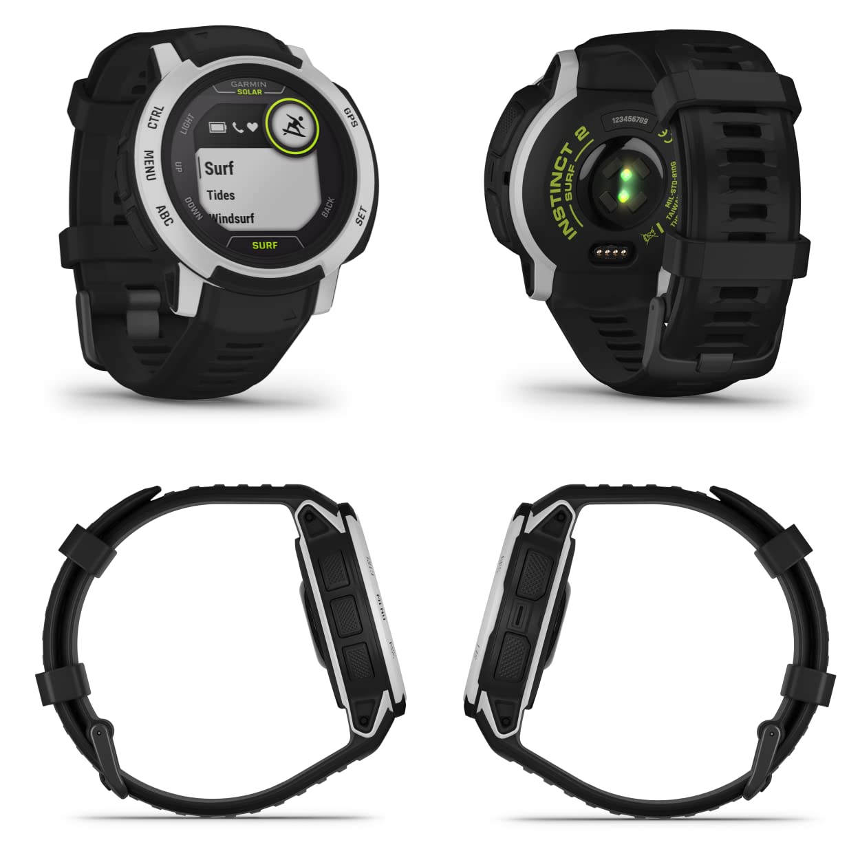 Amazon.com: Wearable4U Garmin Instinct 2 Solar Surf Edition 45 mm 