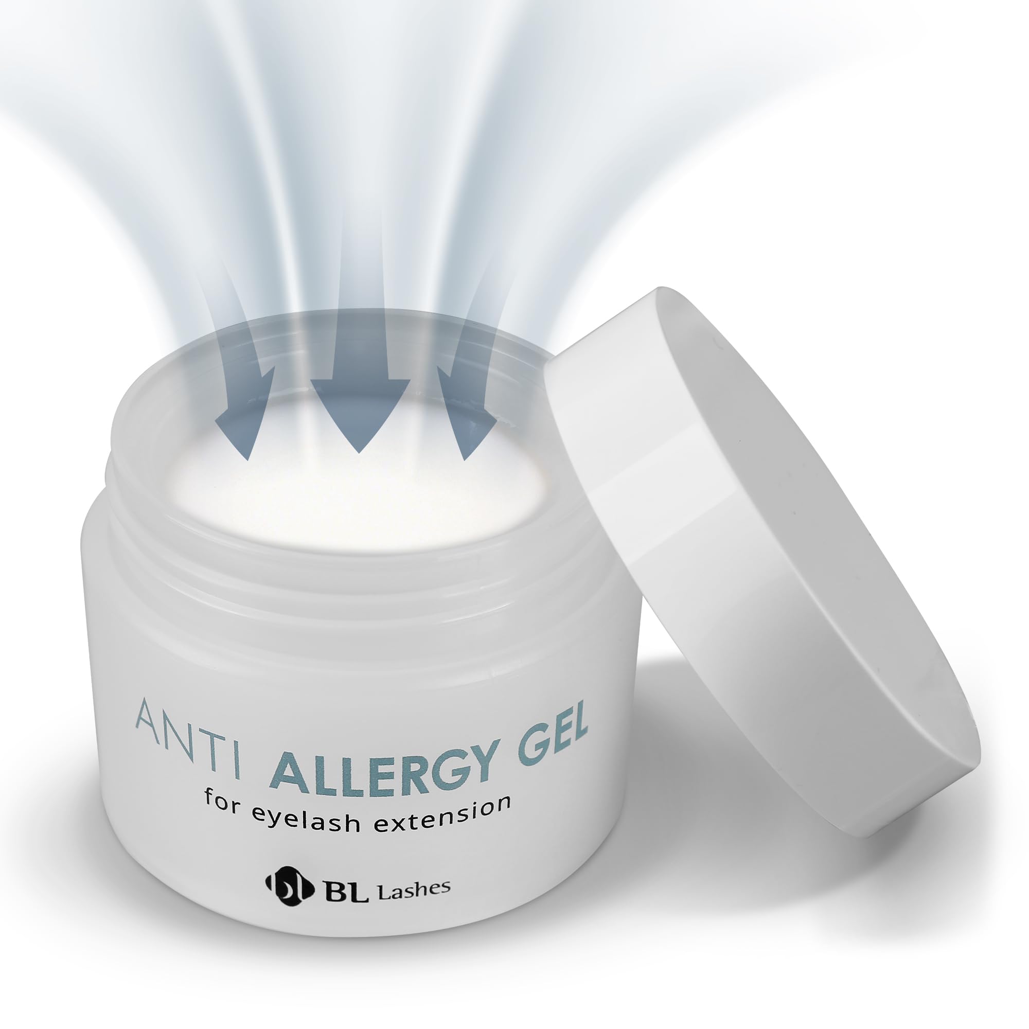 BL Lashes Anti-Allergy Gel for Lash Extensions, Glue Fume Absorber, 1.76 oz