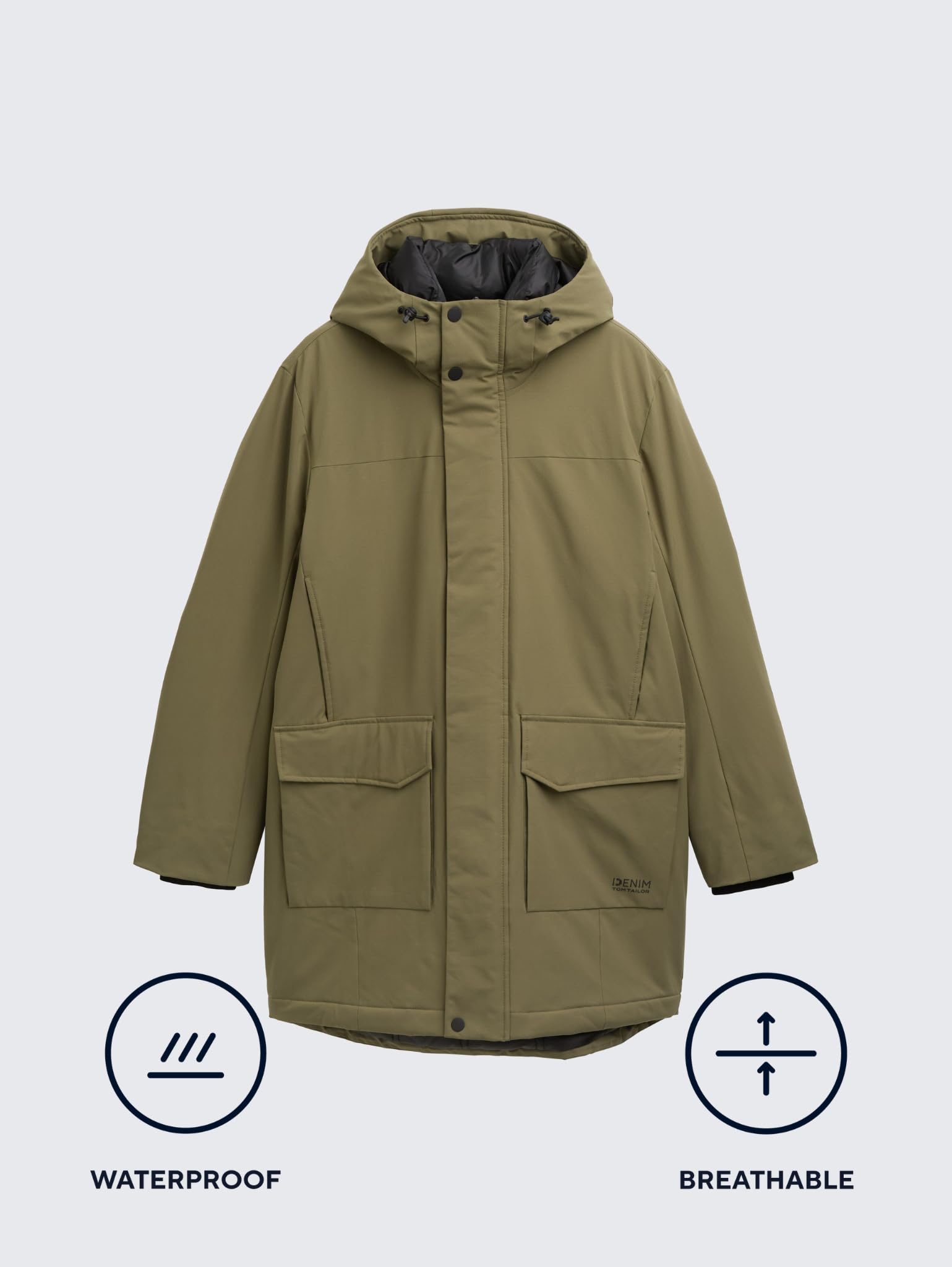 TOM TAILOR Denim 1046899 - Parka Mężczyźni