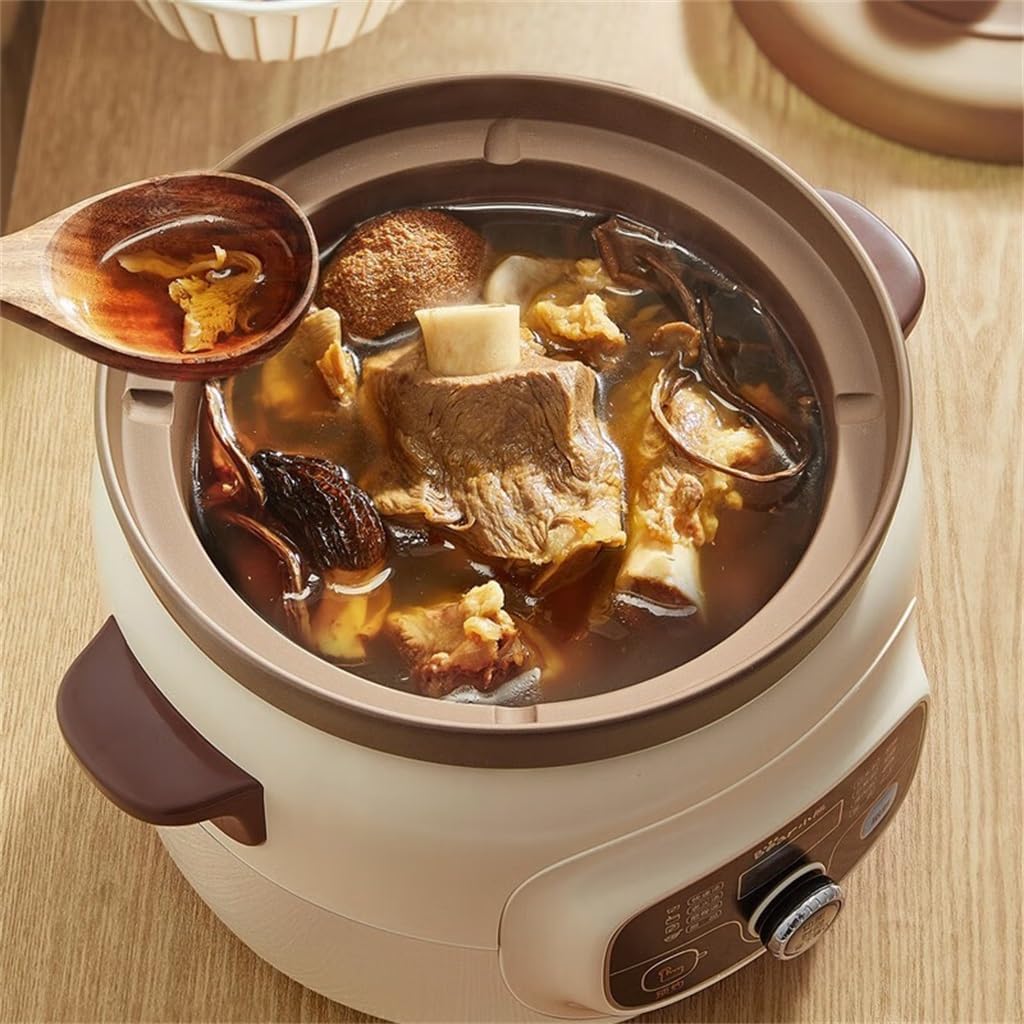 Electric Casserole Pot Stew Boil Porridge Cook Soup