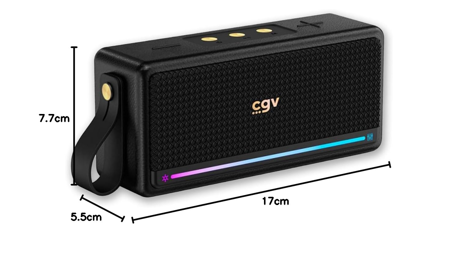 Przenośny głośnik CGV 50910 - Marka: CGV - EAN: 3322105091002