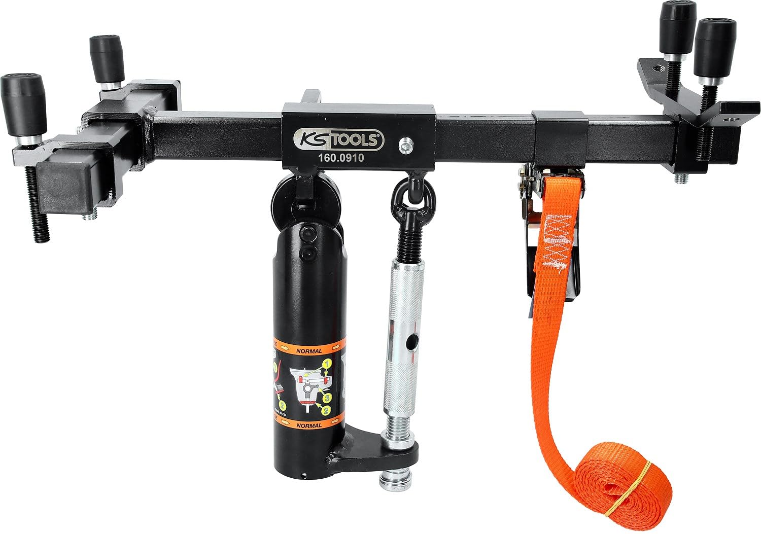 Abrazadera De Tracción Tipo Caja Con Mordazas Desiguales, 245 Mm