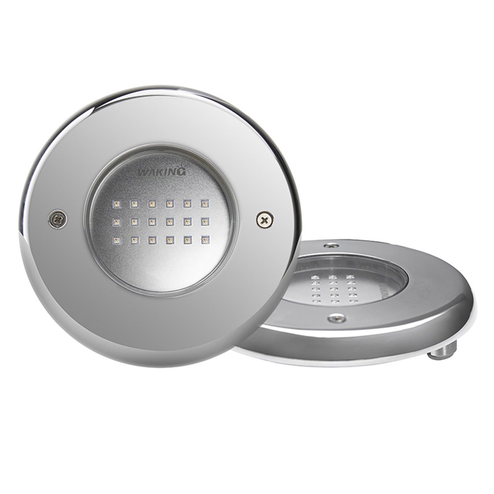 Poolbeleuchtung, LED Unterwasser-Scheinwerfer Pool Landschaftslicht 18-60W Fantasie Schwimmbad Licht Wasser Speziallicht RGB Badewanne wasserdichtes Licht für Schwimmbad, Brunnen, Teich, Aquarium(BLUE