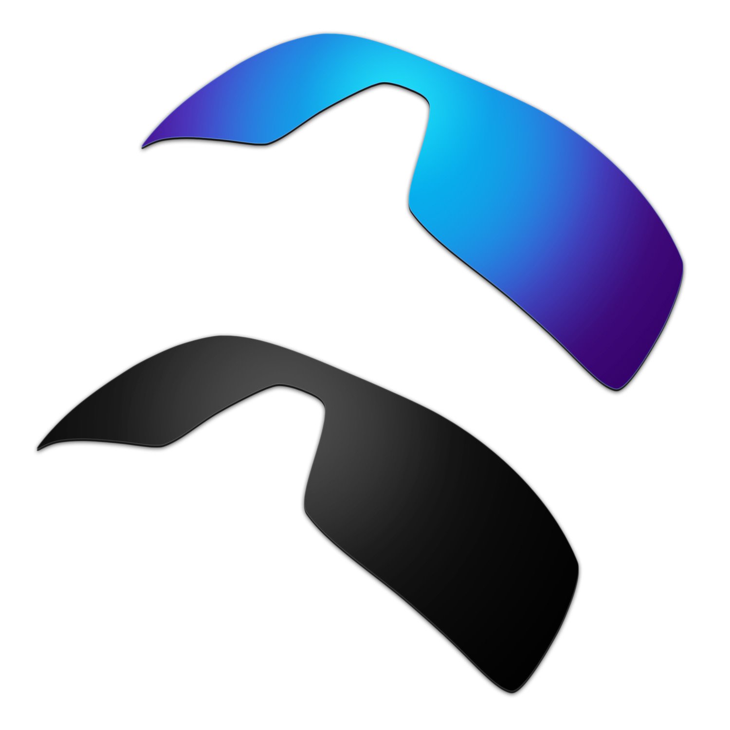 HKUCOMens Replacement Lenses For Oakley Oil Rig Sunglasses