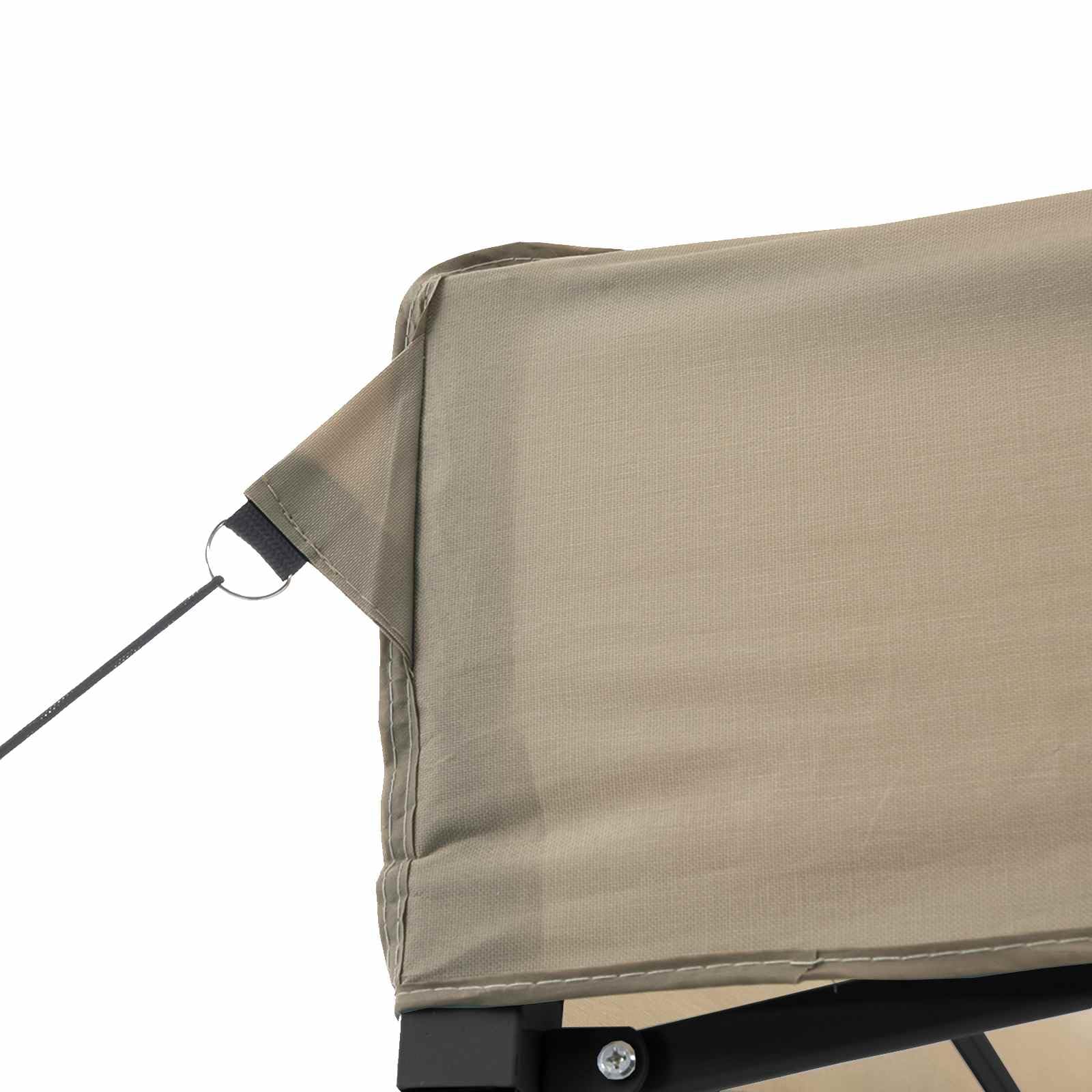 Gazebo Pieghevole 292x580 cm in Acciaio e Tessuto Oxford Talpa | Ampio tendone pieghevole da giardino con borsa per il trasporto, adatto per eventi all aperto e feste in terrazza.