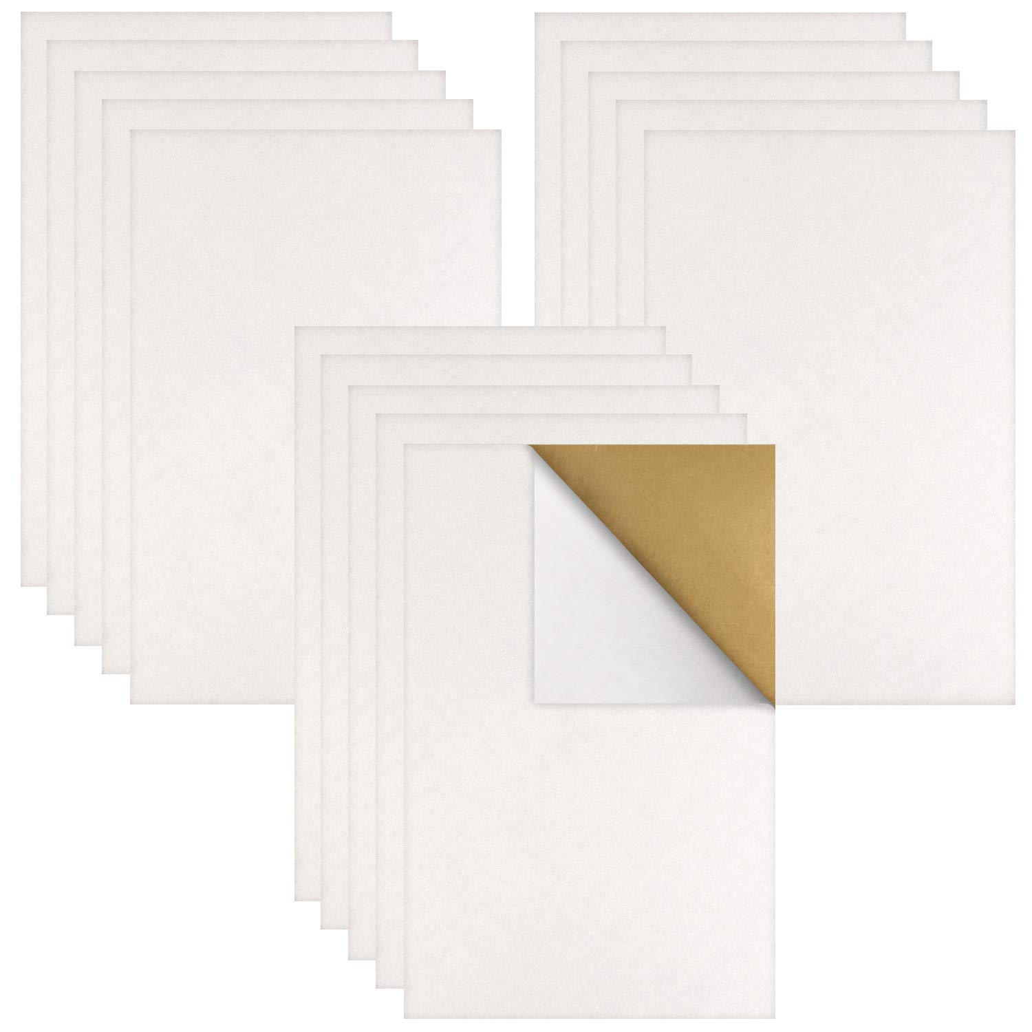 15PCS Ivory Limited Special Price Velvet Fabric Sticky Adhesive