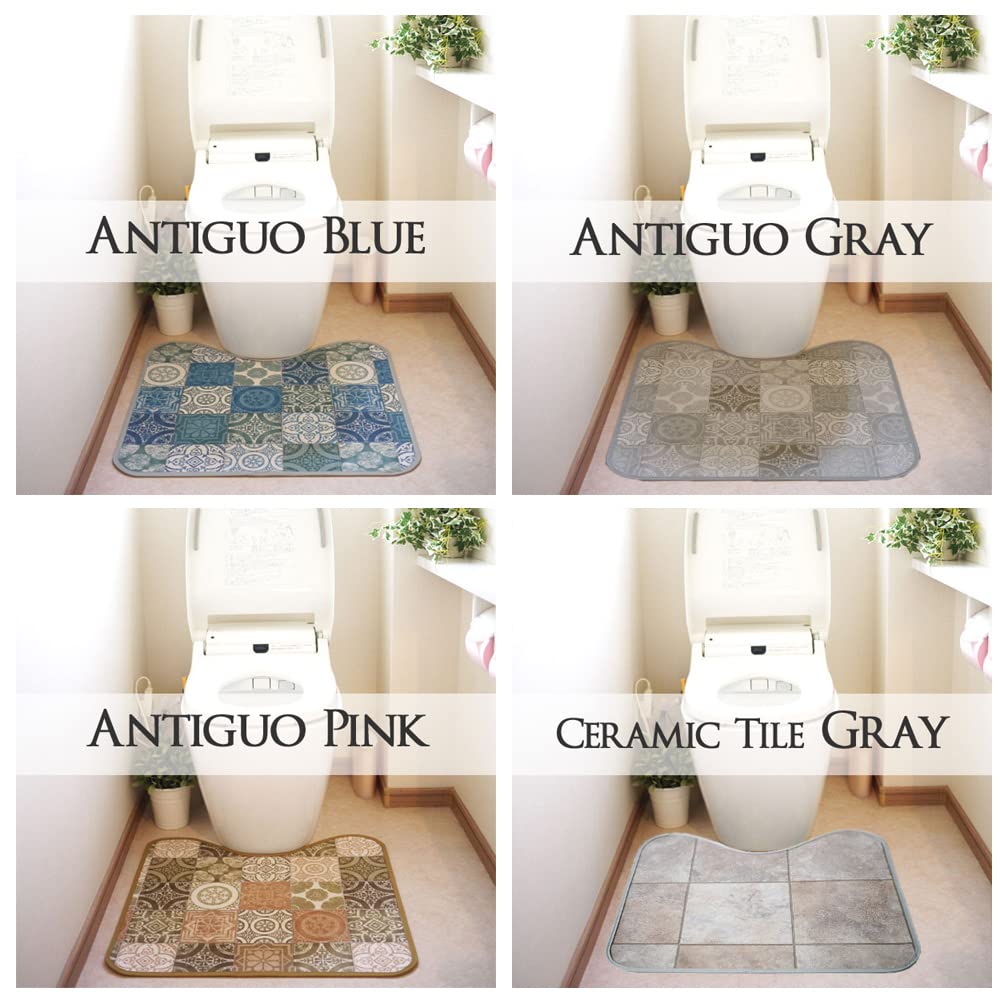 Amazon | 拭けるトイレマット (60×60cm, s2413tセラミックタイル