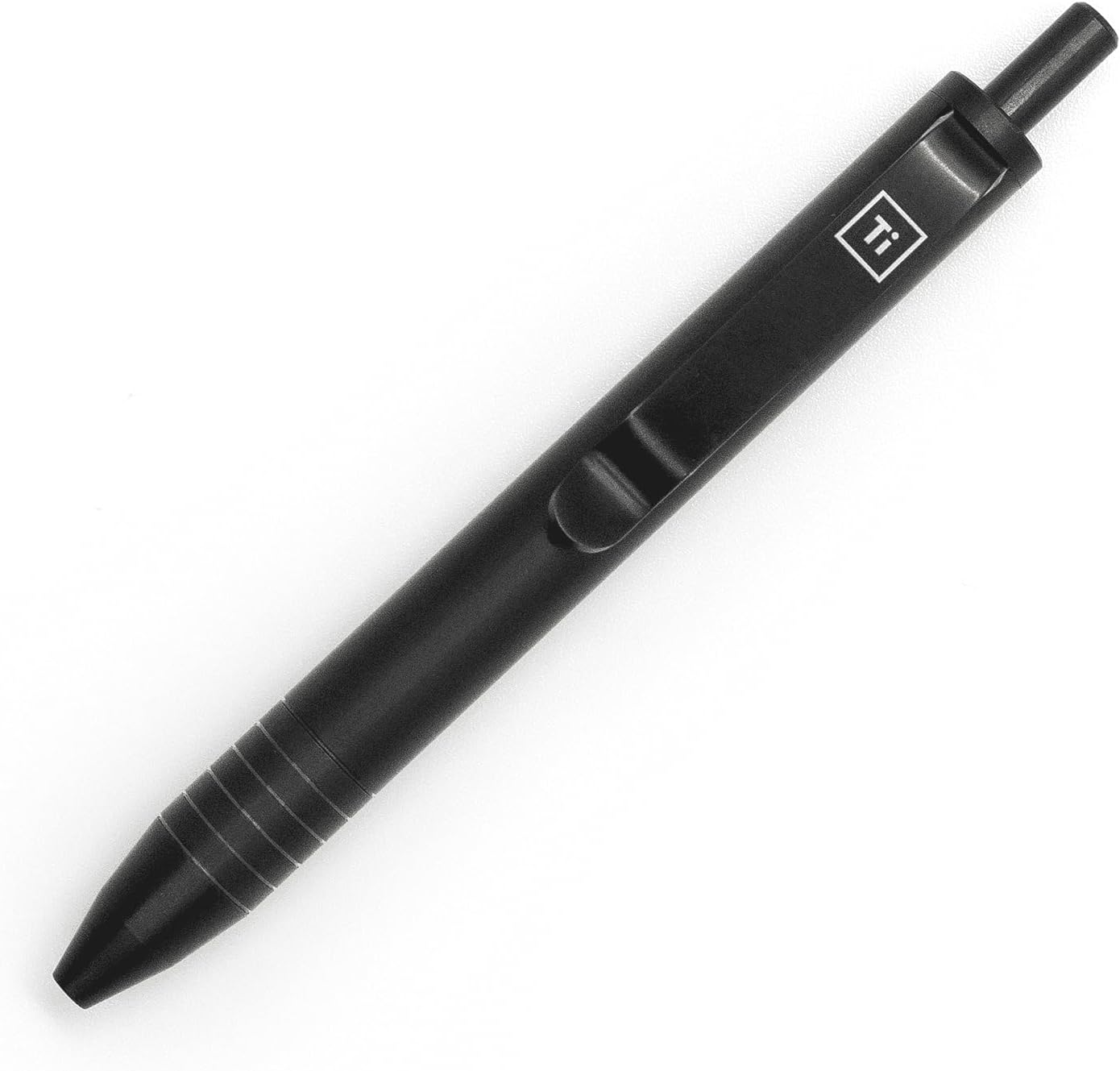BIG IDEA DESIGN Mini Click Pen (TITANIUM - BLACK)
