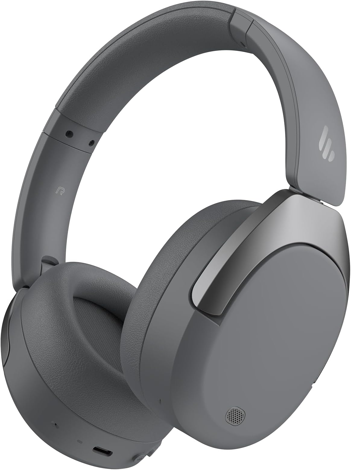 W830NB Wireless Over Ear Headphones with -45 dB ANC, 94 Hours Battery, LDAC Hi-Res Sound, Spatial Audio, Quick Charge, Bluetooth V5.4 - Grey
