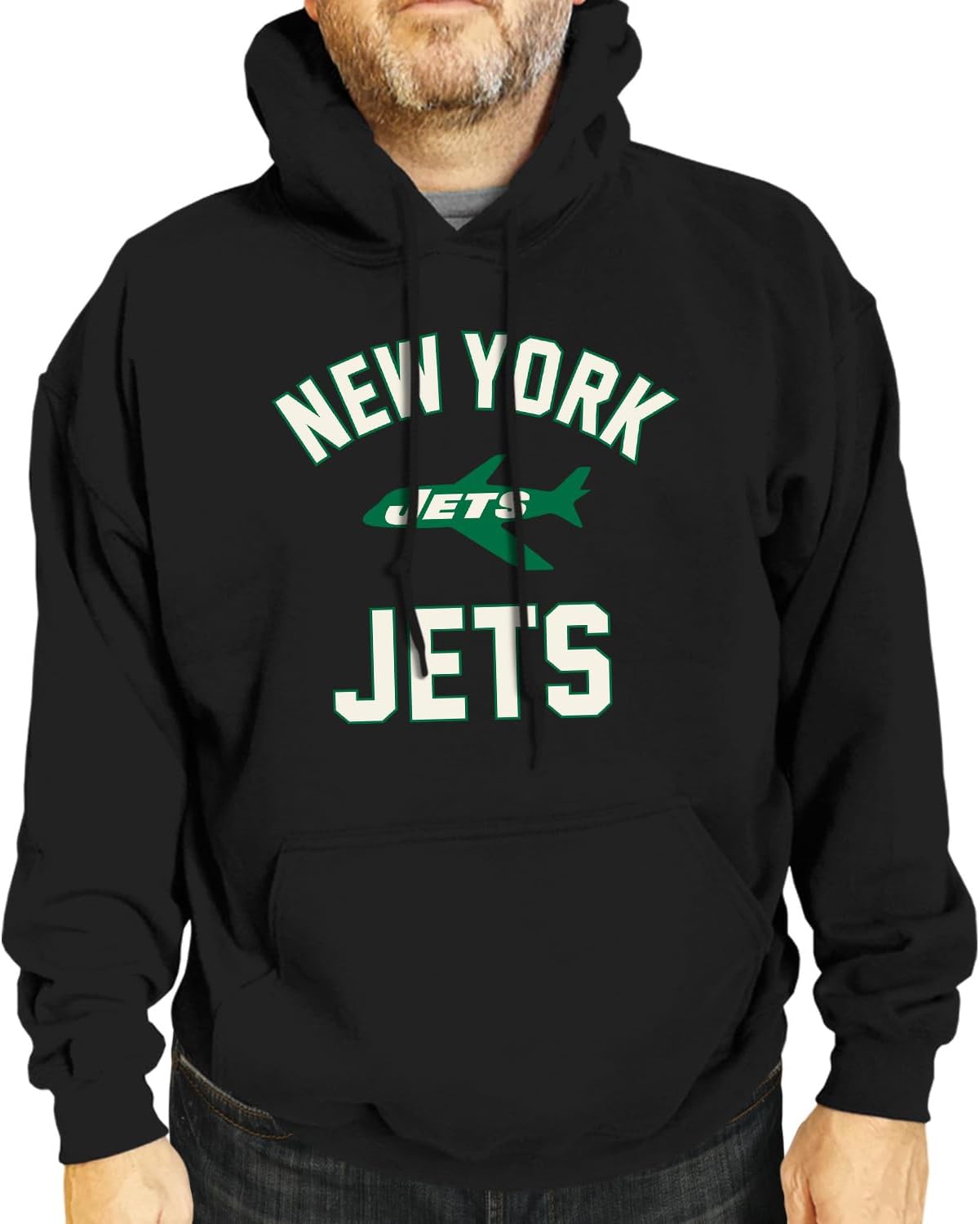 Team Fan Apparel NFL Adult Unisex Retro Gameday Ultra Soft Fleece Hooded Sweatshirt, Officially Licensed Football Hoodie