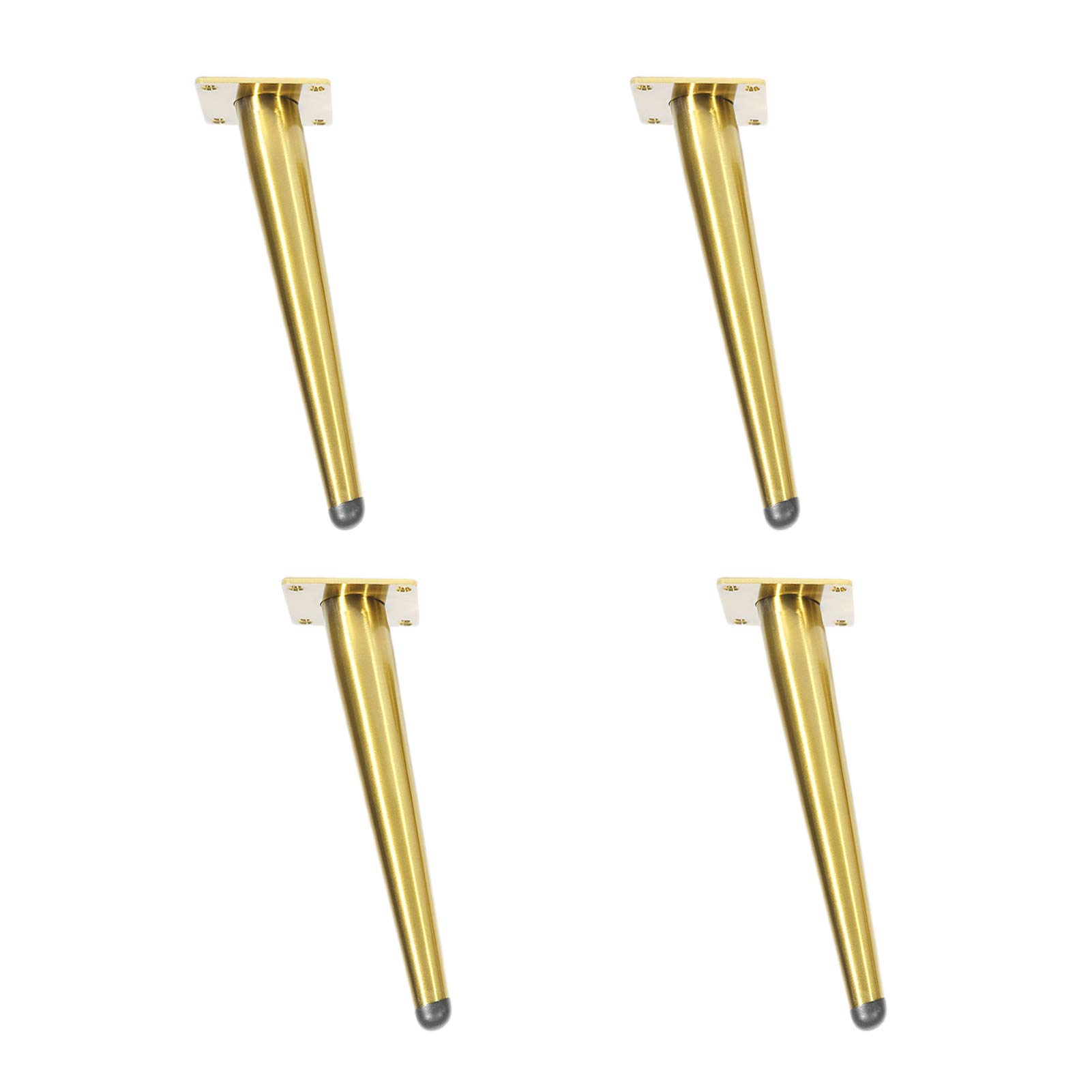 4 Pezzi Gambe per mobili Piedini per mobili Gambe inclinabili per tavoli in Metallo Piedini di Supporto Gambe per divani Gambe per mobili, Accessori per mobili in ferramenta, Gambe