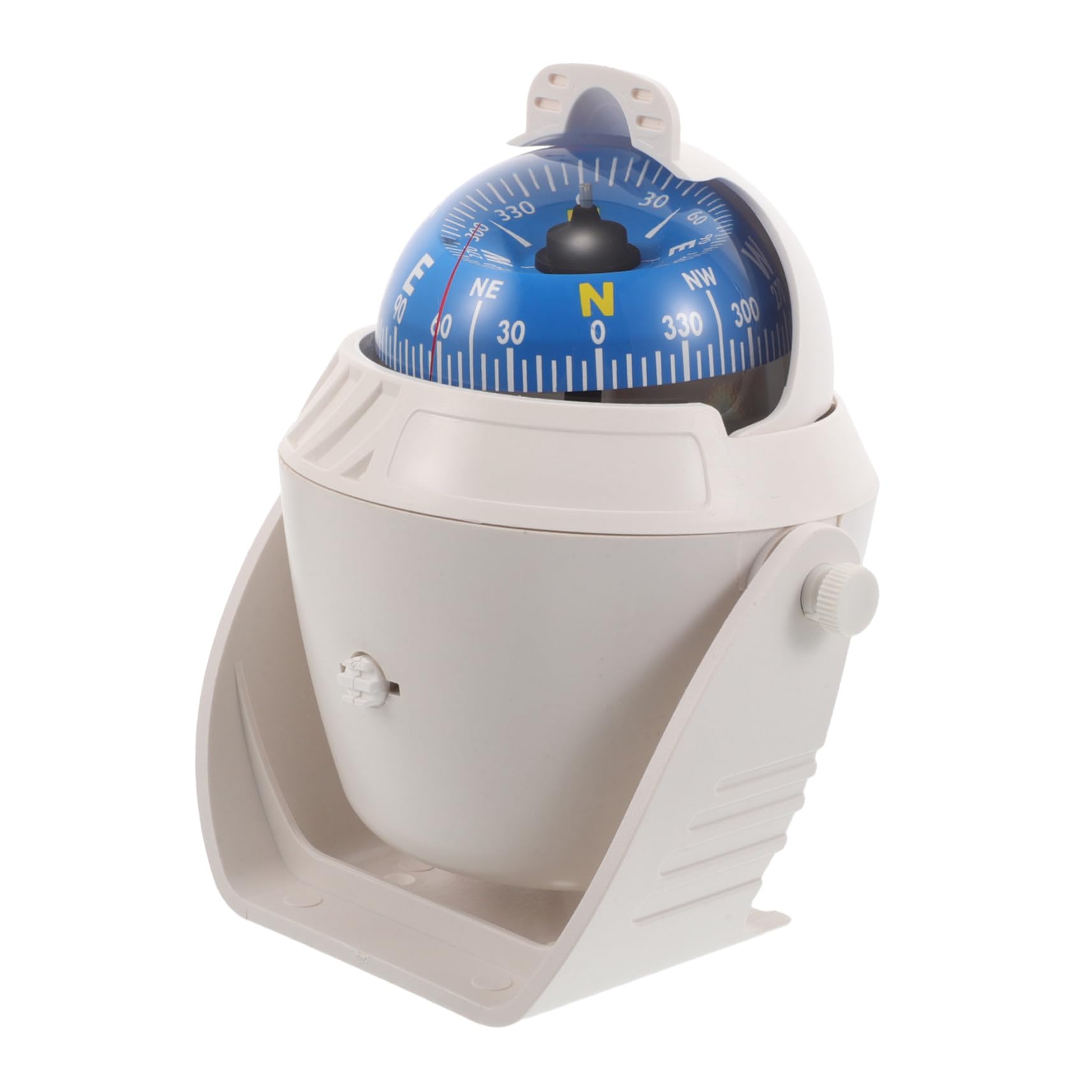 BESTonZON Brújula de Navegación Marina para Coche Barco Camión Brújula de Bola para Salpicadero Herramienta de Navegación con Cinta Adhesiva para Exterior y Decoración de Interiores