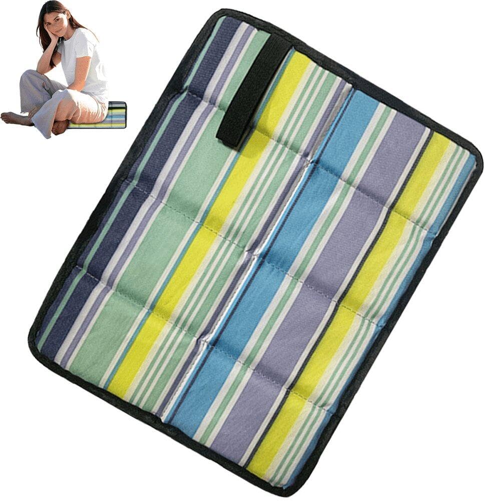 Coussin De Siège Outdoor Pliable En Oxford, 32x31 Cm, 57 G, Imperméable, Pour Sport Et Camping