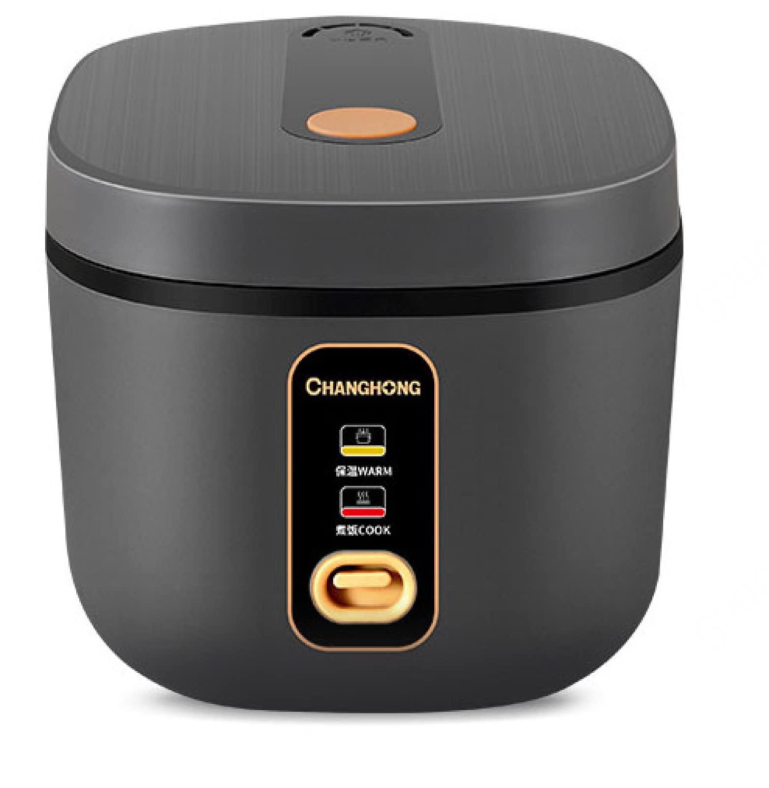 NIBHZ Cuociriso Elettrico con Un Solo Tocco per Riso Sushi Giapponese Asiatico, 10 Tazze crudo/20 Tazze Cotto, fornello Veloce e conveniente con Vapore, riscaldatore Automatico,Grey-2L