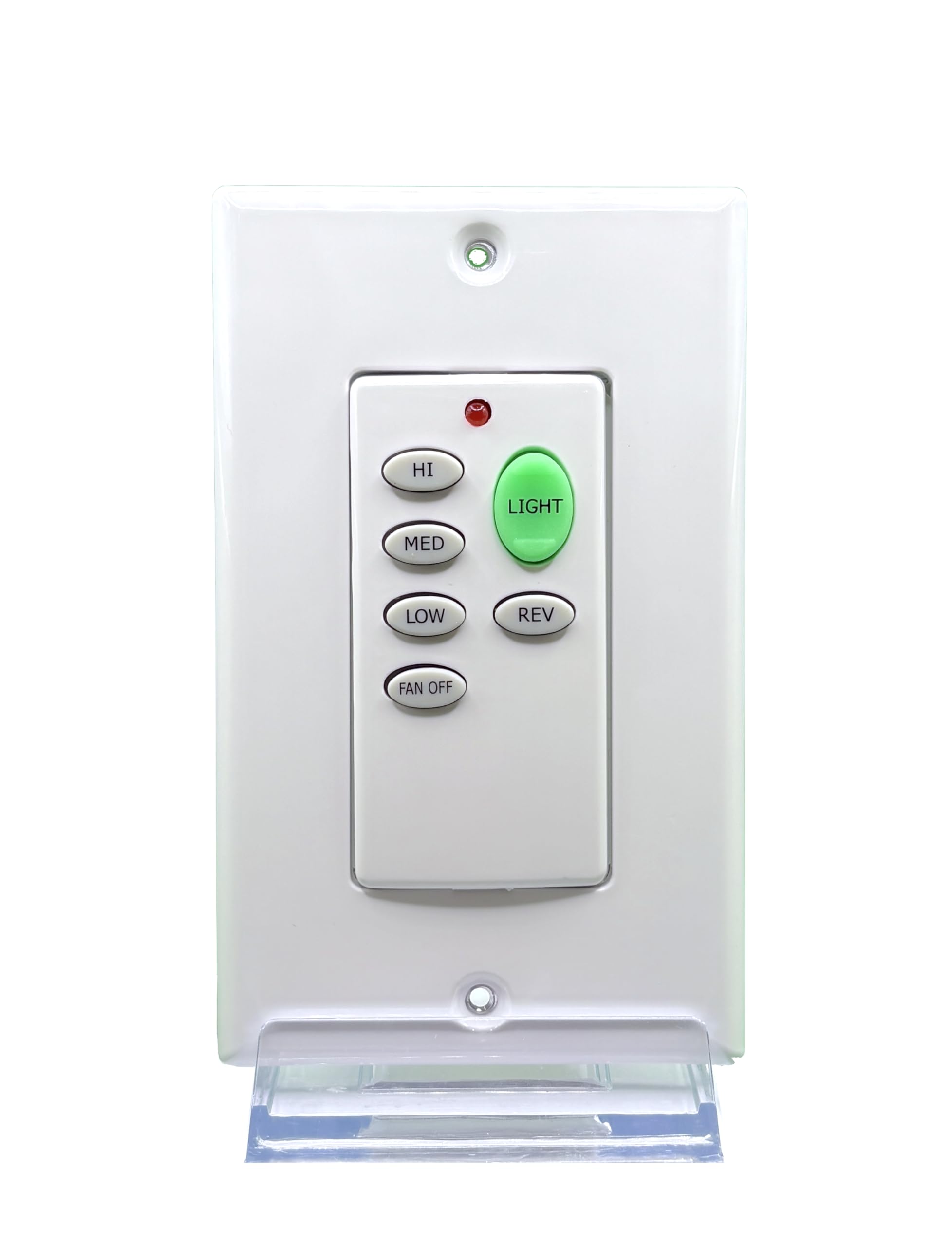 Battery Powered CHQ8BT9051T/CHQ9051T/UC9051T by MFP, Ceiling Fan Wall Control Remote Control for Fans with Two Set of Lights, UP Lights and Down