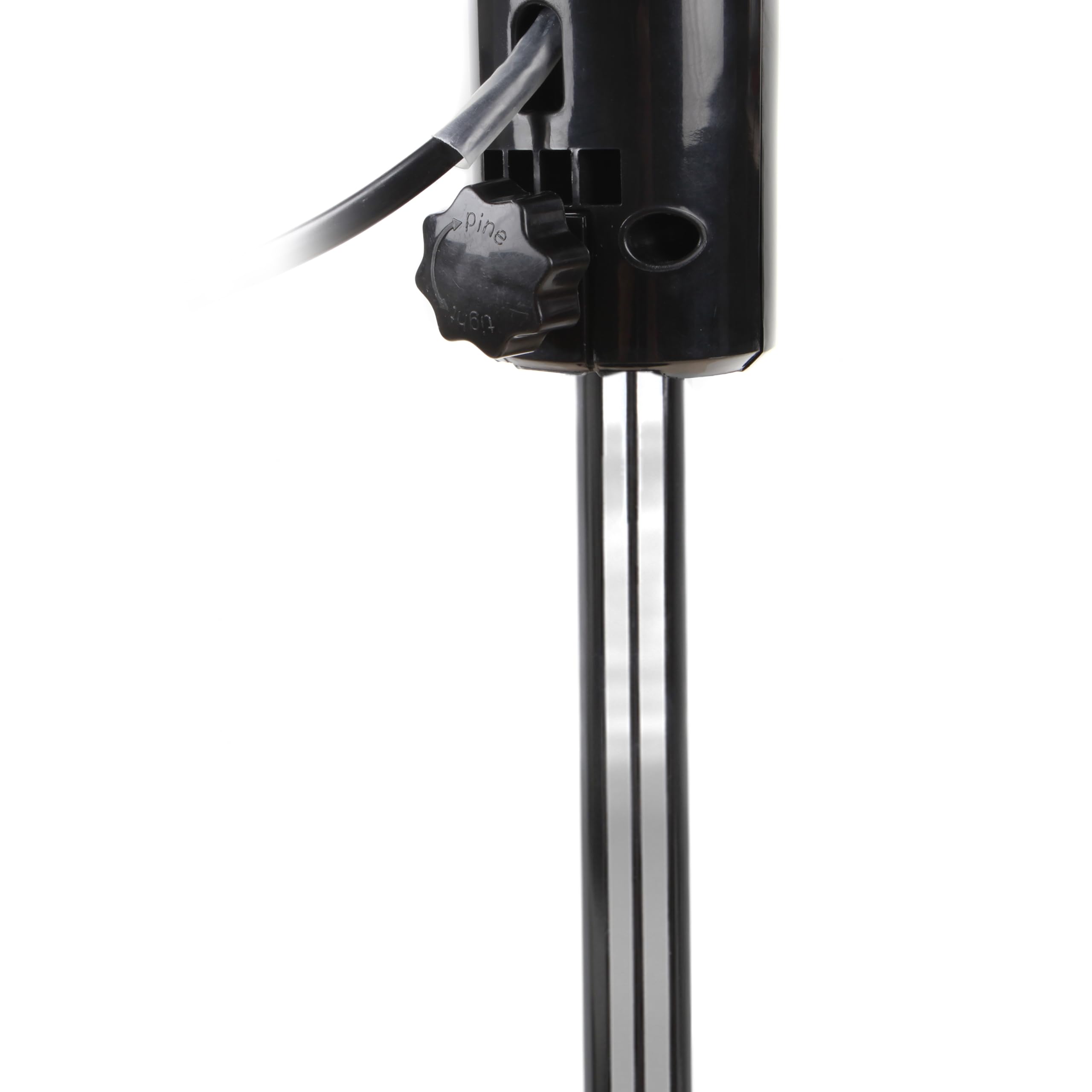 Orbegozo SF 0640 – Leiser Standventilator mit Fernbedienung, Timer, 2 Stufen, Turbo und leise, 65 W, Schwarz