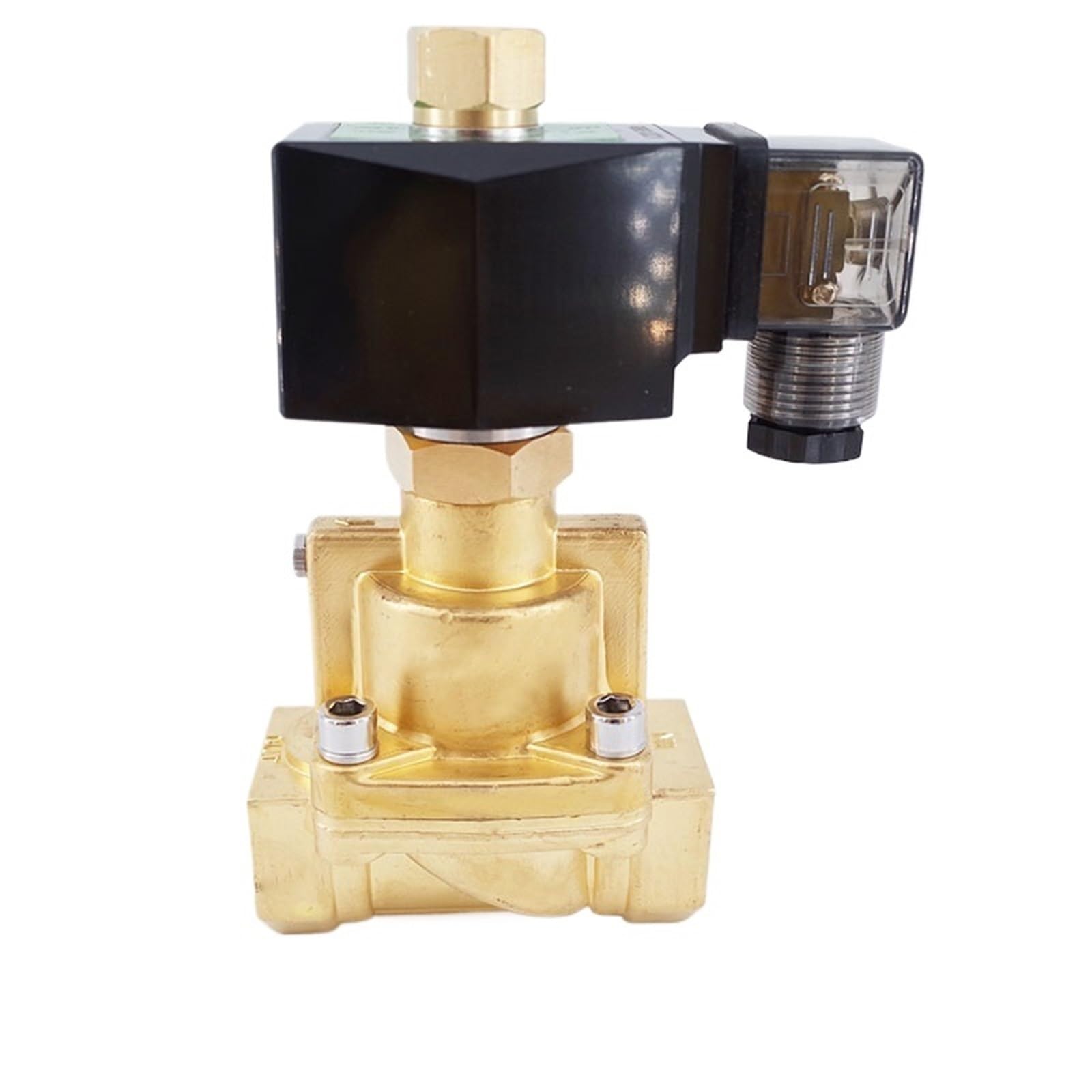 Coasddrld Ac24v Normally Open 16Bar Brass 2 Way Solenoid Valves 3/4 Inch 12V Dc Orifice 20Mm(Ac24v)