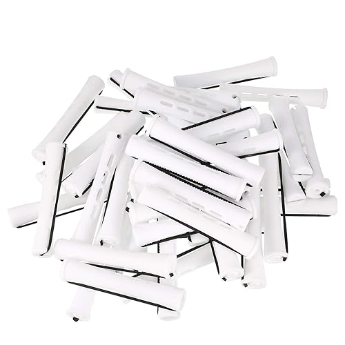 Miniatura 3 de WILLBOND 60 varillas permanentes para cabello largo, varillas de plástico para rizar el cabello, rodillos rizadores de cabello para peluquería y