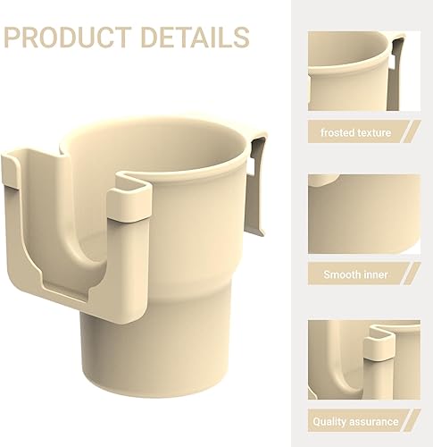 Miniatura 3 de Gancho para portavasos de automóvil, soporte para bebidas para teléfono celular, 1 unidad de montaje automático para botella y soporte para