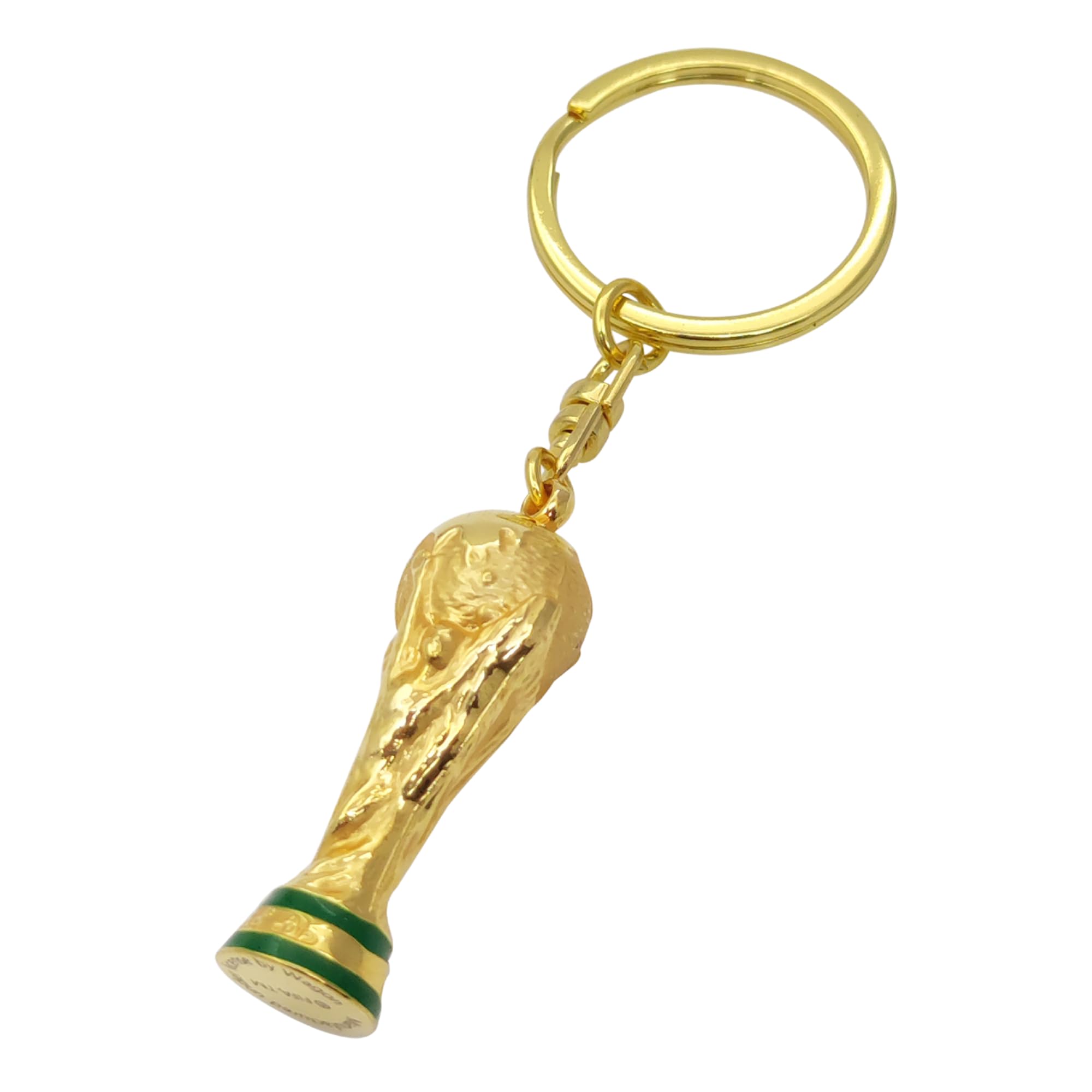 Official 2026 FIFA World Cup Edition 1.5 inch 3D Trophy Keychain - Timeless Collector’s Item - Premium Weighted Zinc Alloy Craftsmanship - Built to