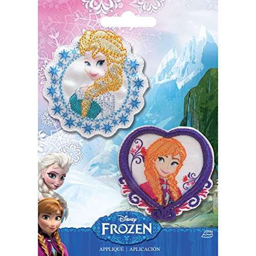 Simplicity 1931104001 Disney Frozen Elsa and Anna Applique Set