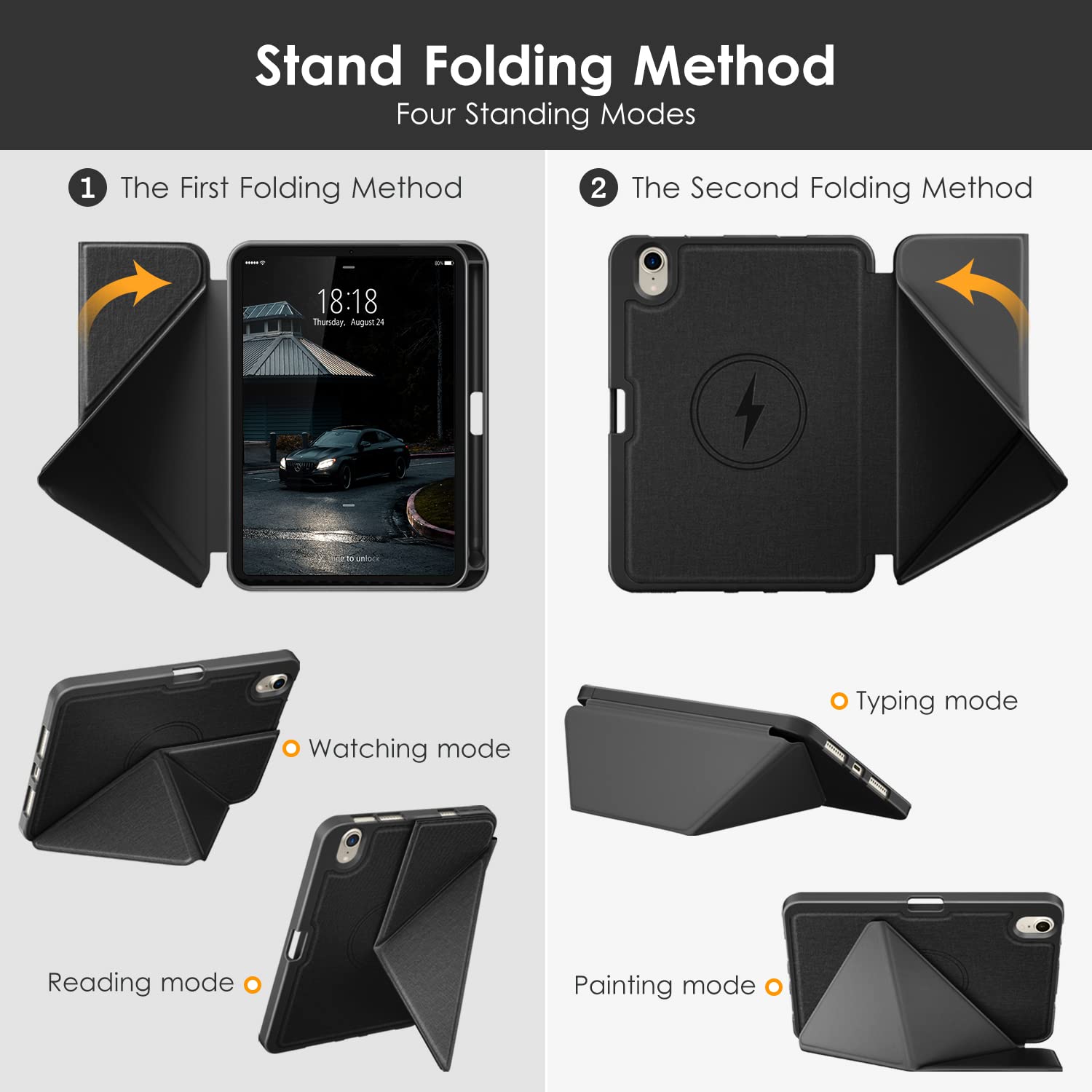 Amazon.com: DTTO Case for iPad Mini 7 (A17 Pro) 2024 / iPad