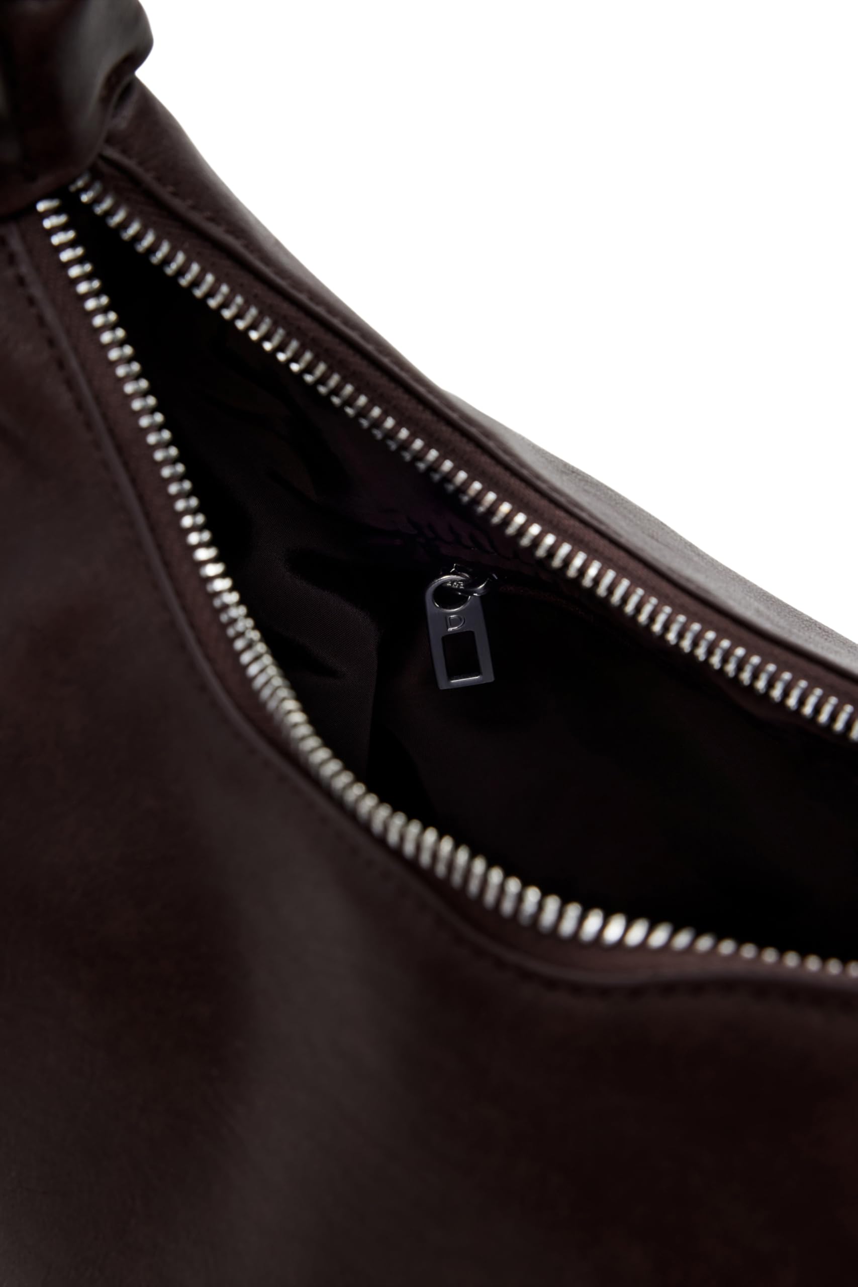Desigual Schultertasche Montville Half Logo Shoulder Bag Chocolate dunkelbraun