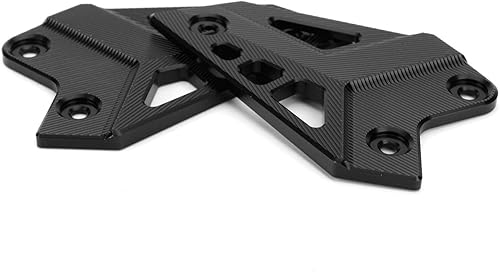 Miniatura 4 de Areyourshop Protector de estriberas de aluminio CNC para Kawasaki Z900 2017-2020, color negro