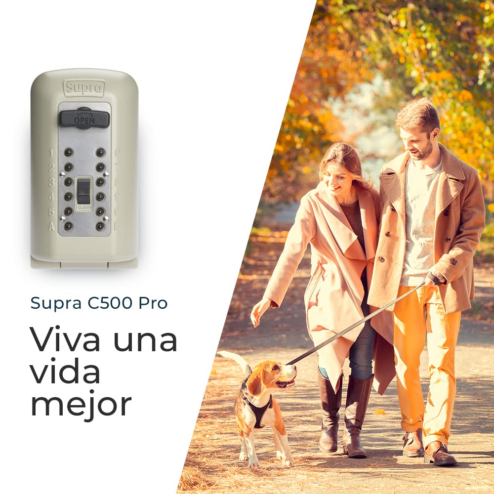 KeySafe SUPRA C500 Pro (2ª Generación) - Caja guarda llaves de alta seguridad, preferido por la policía