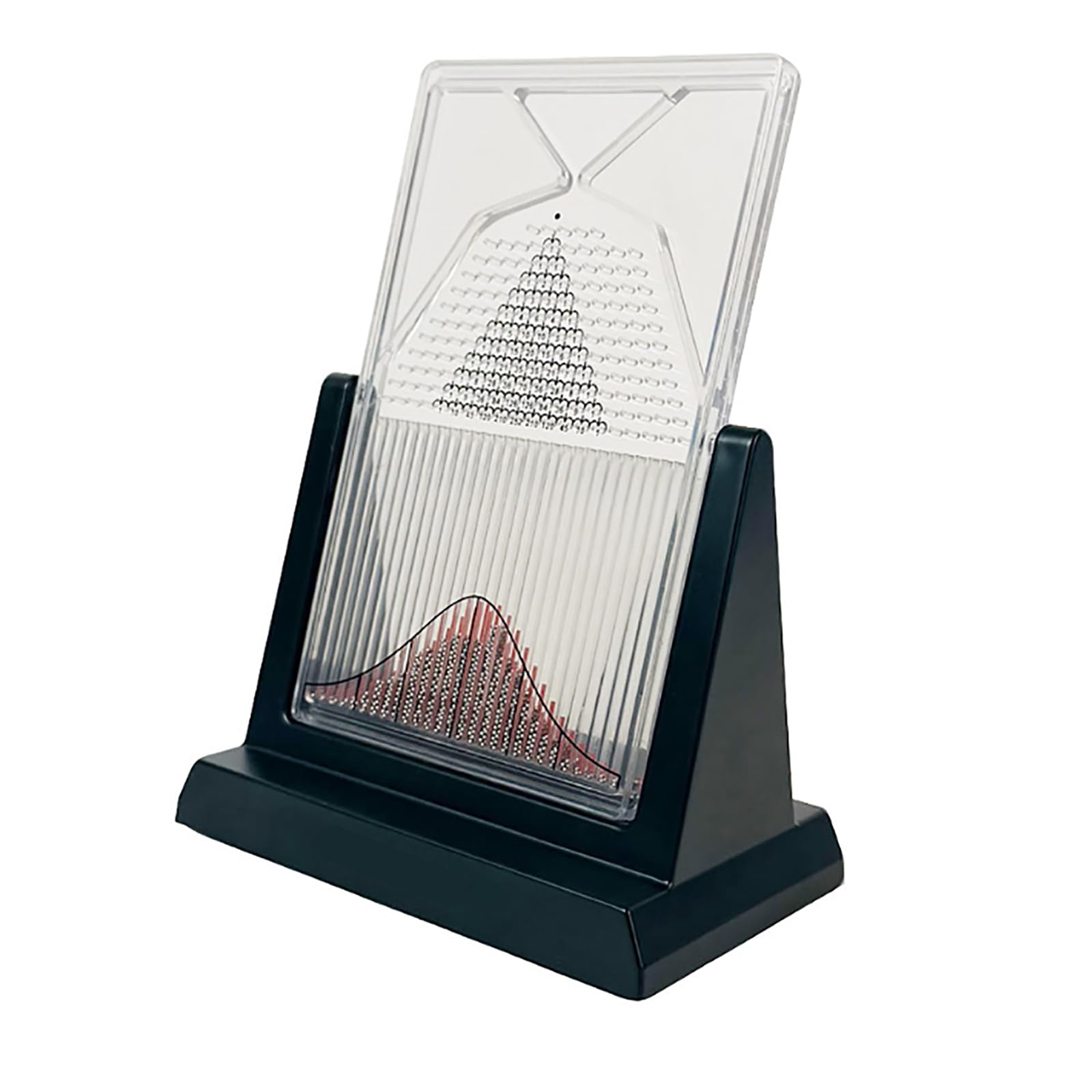 LHQYA Desk Galton Board, Probability Demonstration Model, Size: 12 * 12 * 17cm, Inspire Curiosity and Enhance Learning, Physics Lab Teaching Tool, for Random Distribution