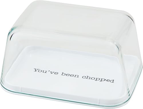 Miniatura 2 de Mud Pie Contenedor de tabla de cortar, transparente
