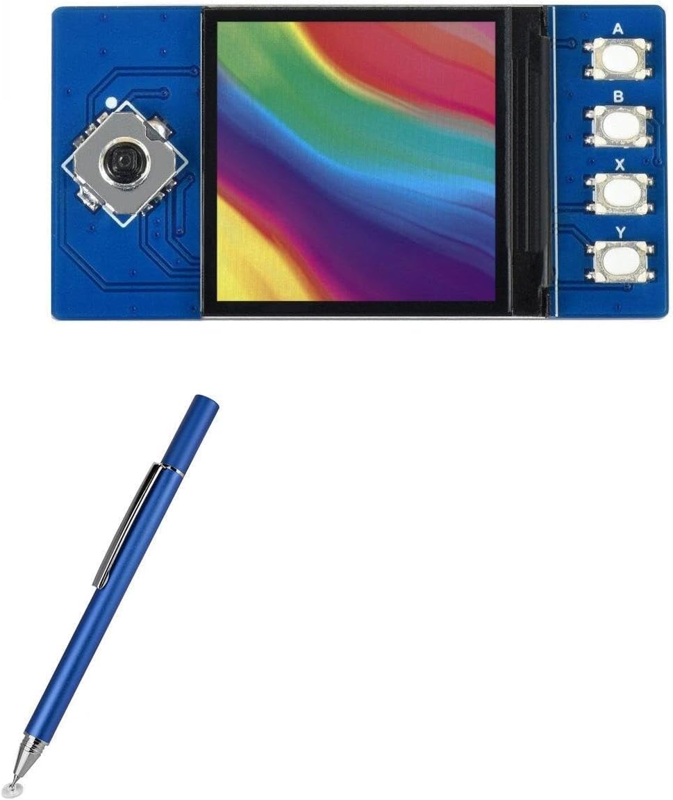 BoxWave Stylus Pen Compatible with Waveshare Pico-LCD-1.3 (1.3 in) - FineTouch Capacitive Stylus, Super Precise Stylus Pen - Lunar Blue