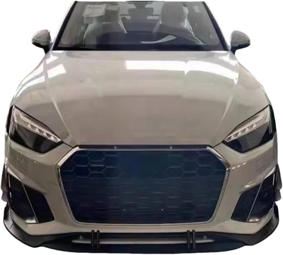 バンパー S5 B9.5 フロントリップ カーボンファイバー KBスタイル カーバンパーリップ S5 A5 Sline 2020-2