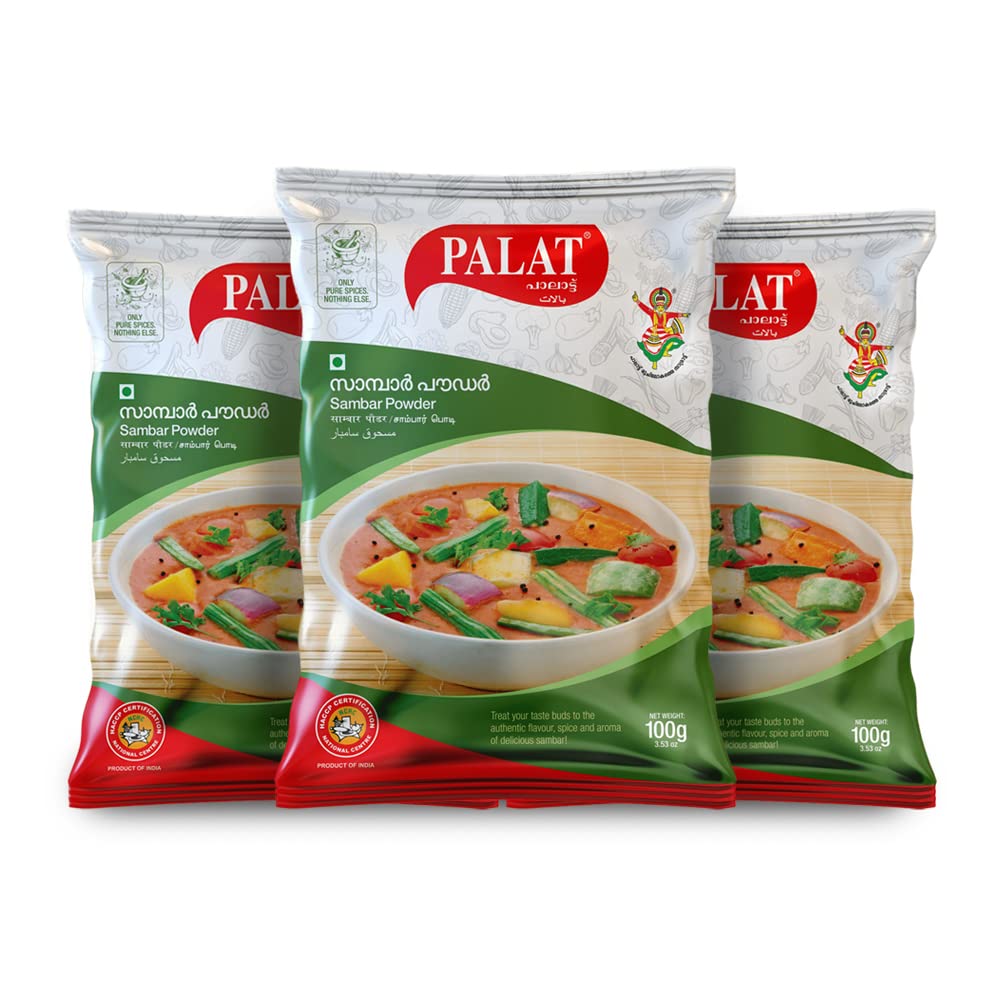 Palat Sambar Powder 100 gm Pack of 3 (B09T755SPG) Amazon Price History, Amazon Price Tracker