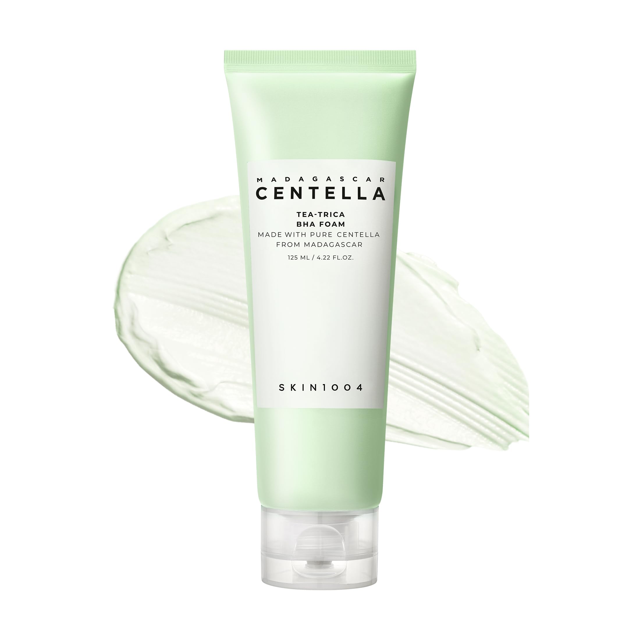 SKIN1004 Madagascar Centella Tea-Trica BHA Foam 140ml Professional Cleansing Care Relieves Acne Prone Skin