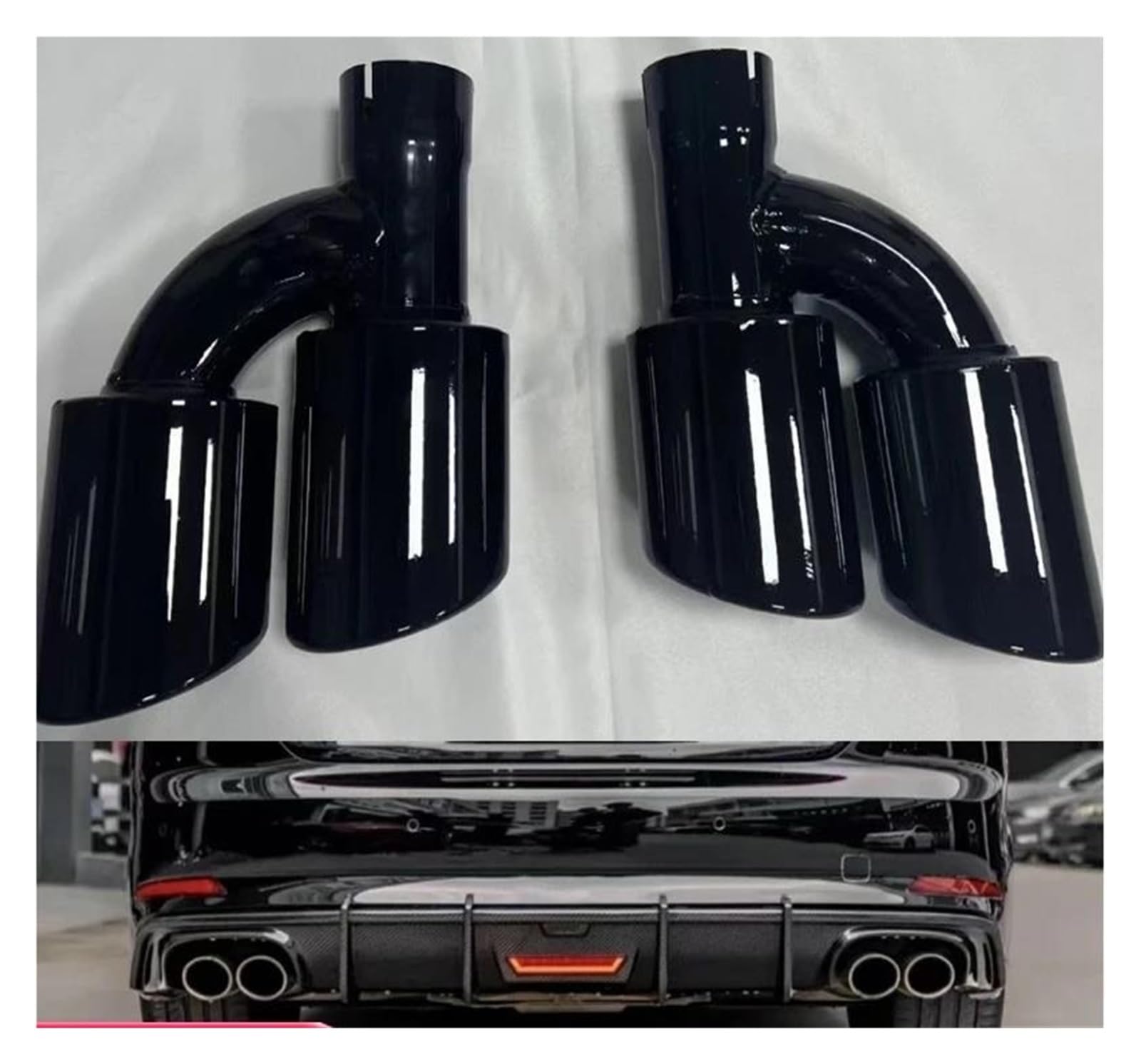 Terminale Scarico Per A5 Per SLine S5 B9 Sport 2021-2025