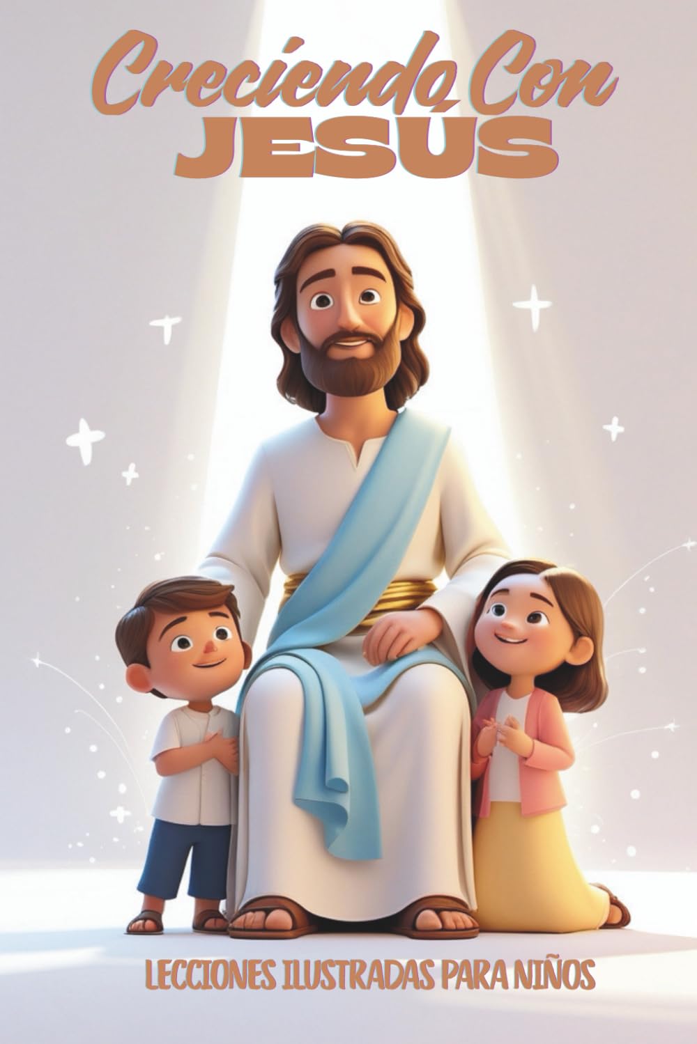 Creciendo con Jesús: Lecciones ilustradas para niños