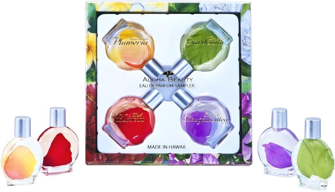 Hawaiian Aloha Beauty Eau de Parfum Sampler 4 Fragrances