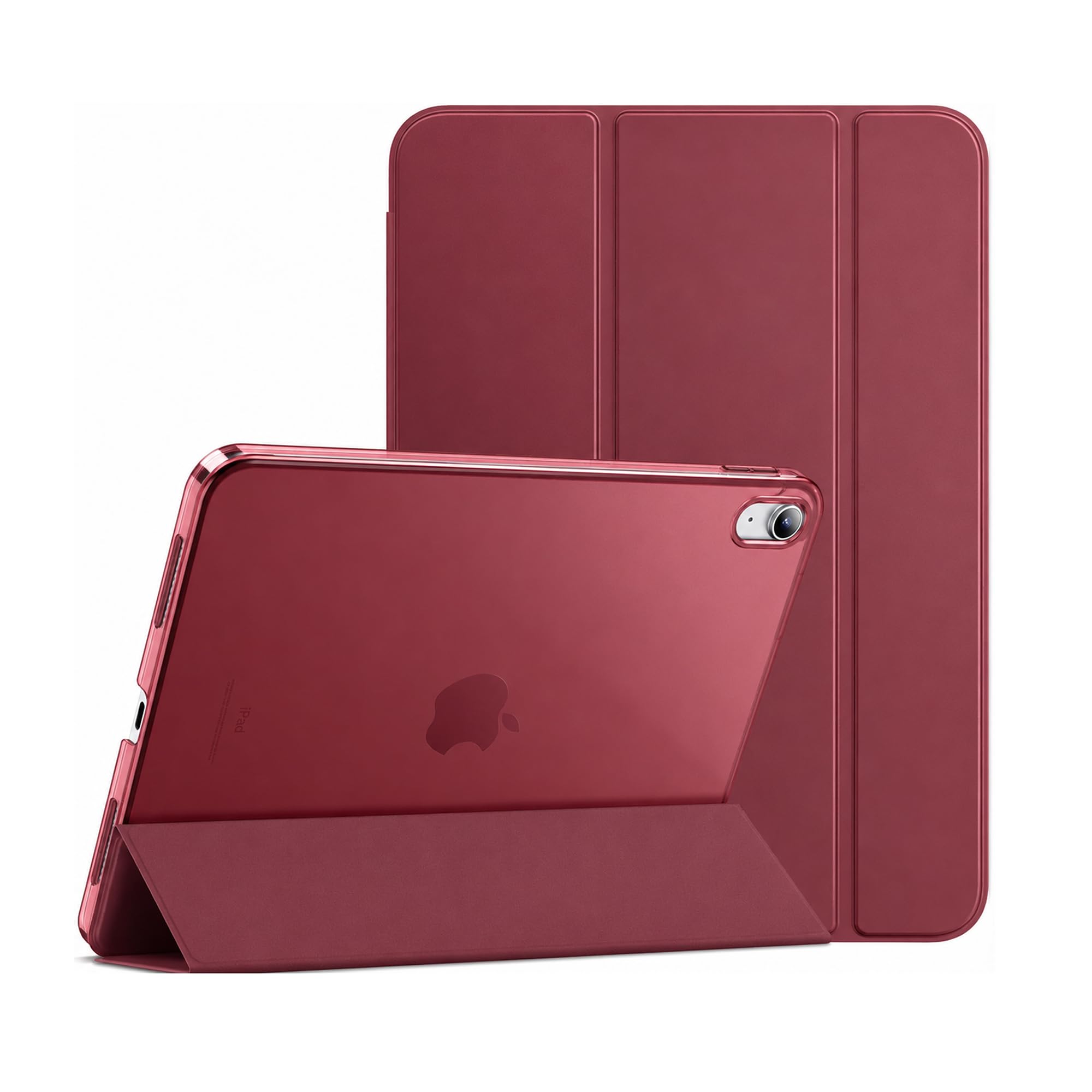 moca case for ipad (a16) 11th generation 11 inch 2025 10th generation 2022 ipad 10.9 inch slim stand hard shell back protective smart cover for 10.9” ipad 10th gen 2022 release a2696 a2757 a2777