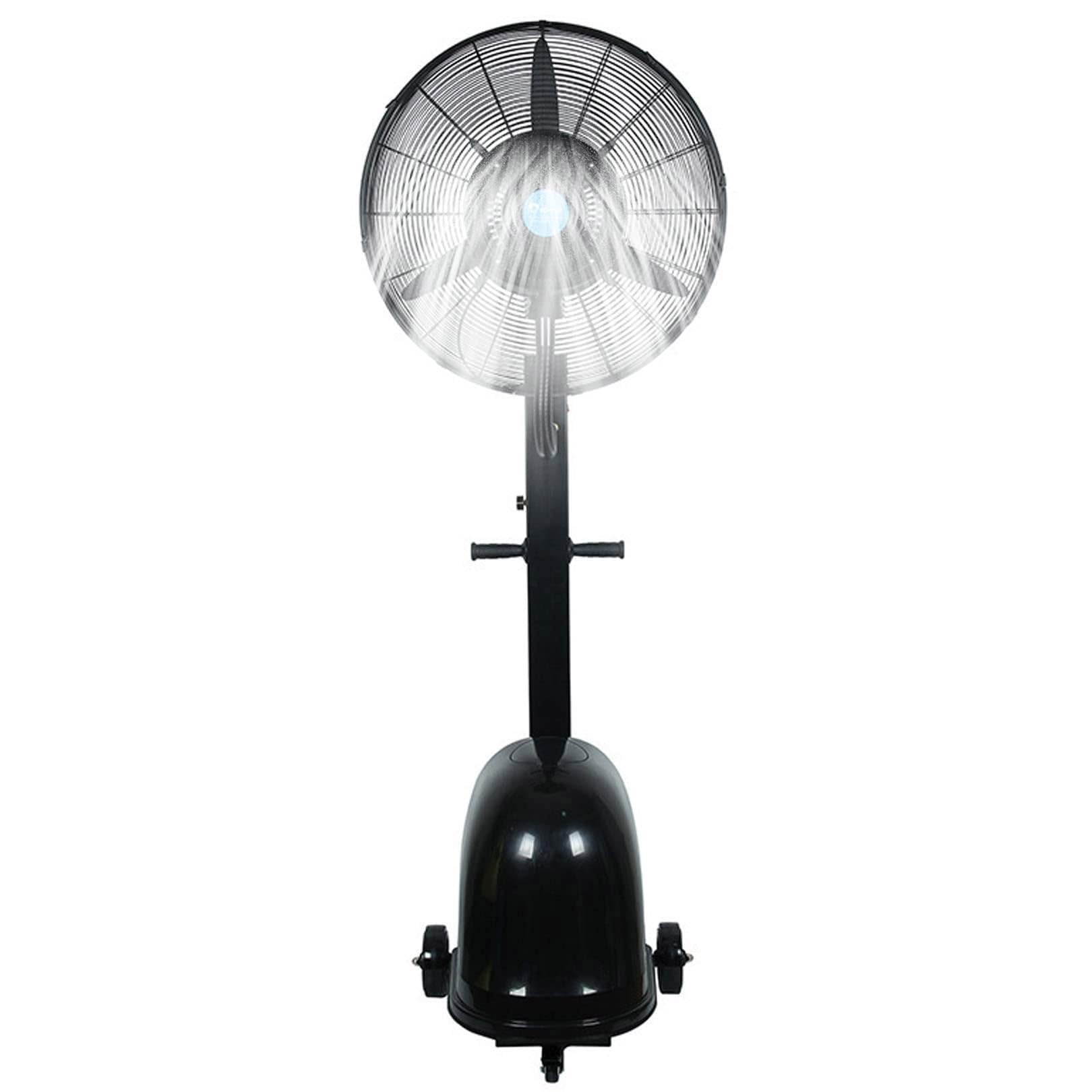 JKJZSALJ Industrial Misting Fan,3 Cooling Speeds Stand Fan With Mist,Outdoor Misting Pedestal Fan With 90°Oscillation And 11 Gallon Large Capacity Tank-71Cm