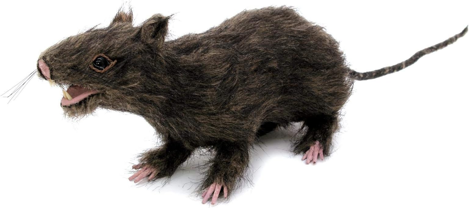Europalms Rat Lifelike with Coat Brown