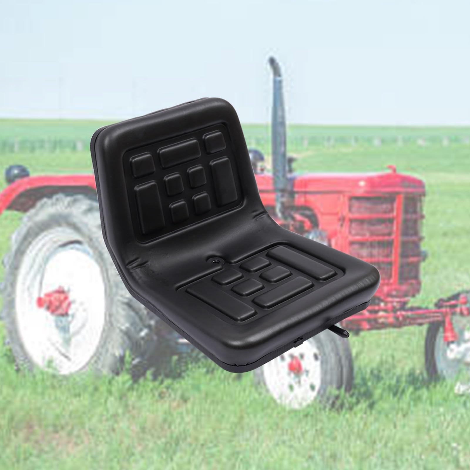 Wasserdichter Sitz Für Traktor-Gabelstapler Universelles PU-Material, Verstellbar 36 X 35 30 Cm