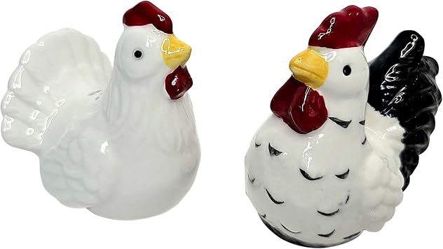 Rooster & Hen Salt & Pepper Shaker
