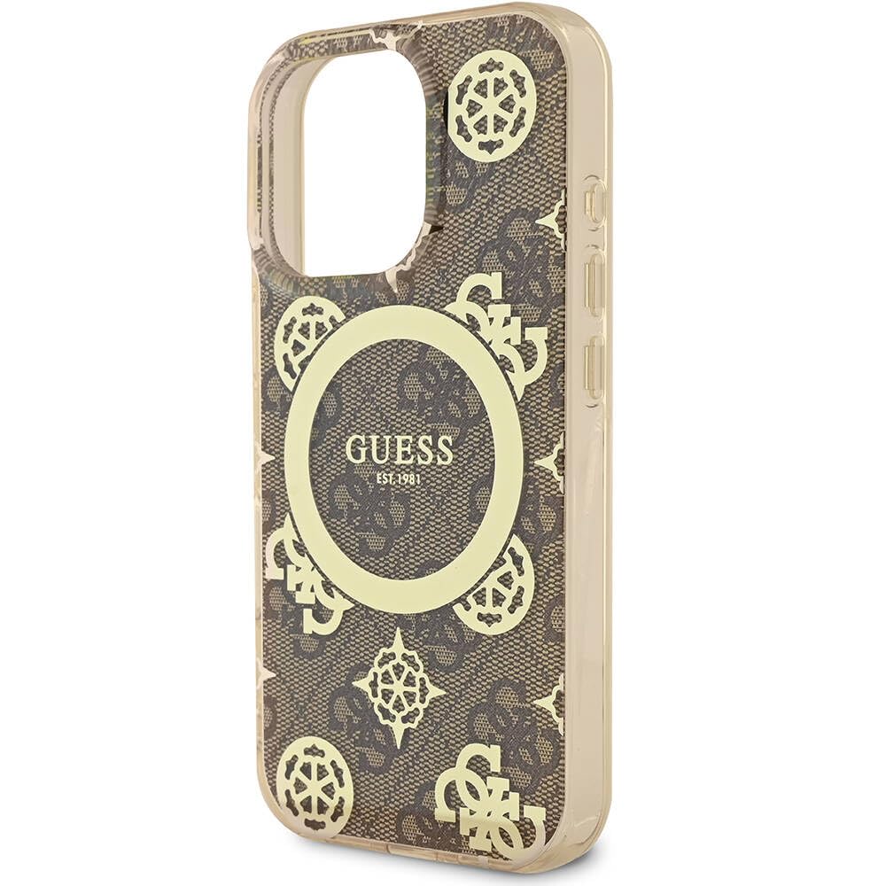CG Mobile Custodia Rigida Per IPhone 16 Pro Max 6.9'' – Collezione IML 4G, Materiale TPU/PC, Colore Marrone