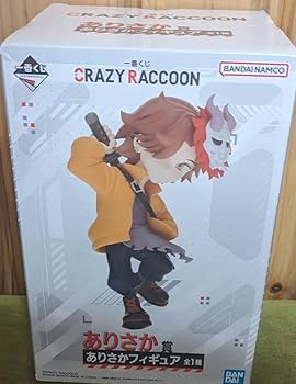 CR 一番くじ プライズ フィギュア ありさか だるまいずごっど 一番くじ CRAZY RACCOON」が本日発売！ だるまいずごっど賞や