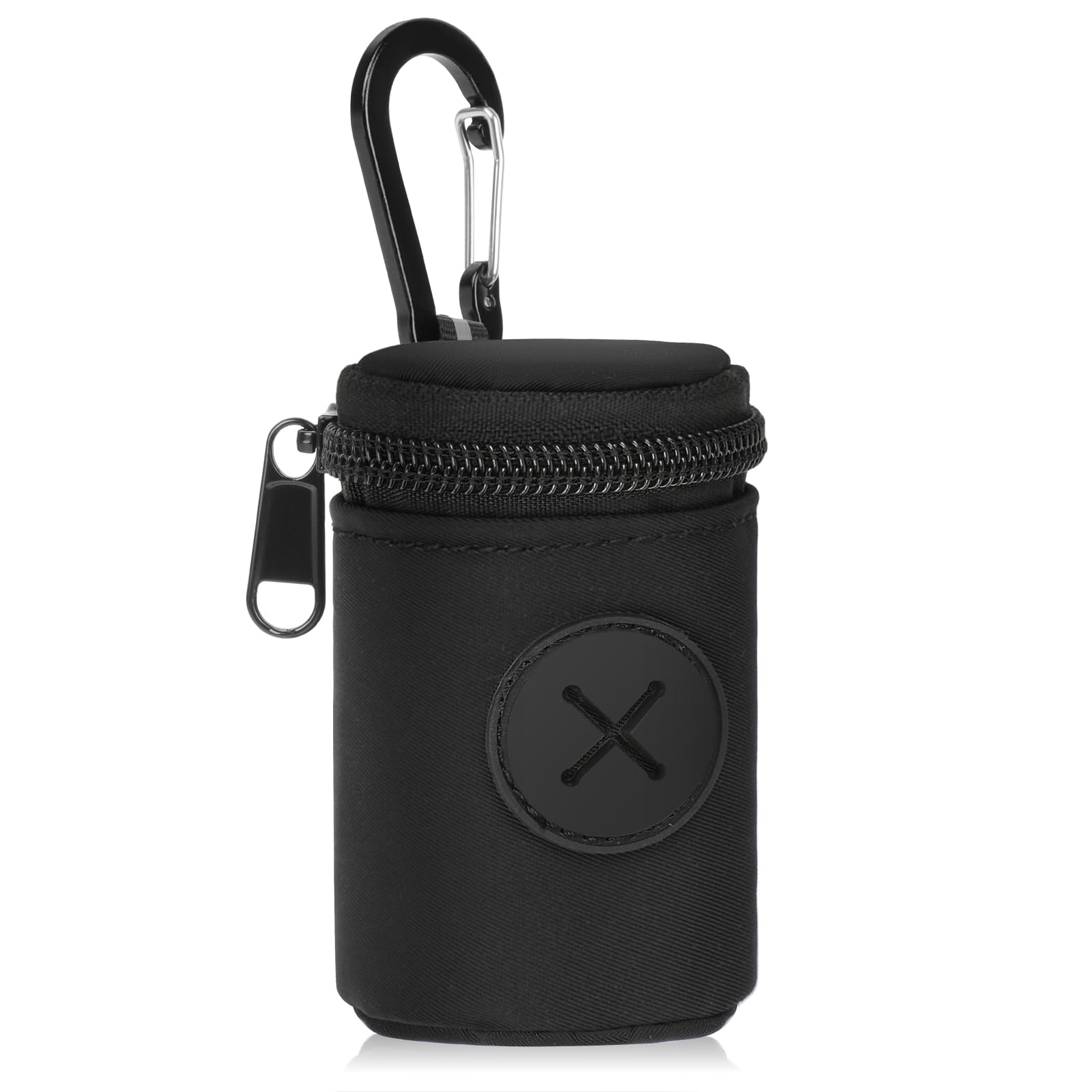 Spender Für Hundekotbeutel Dispenser, Kotbeutelspender Pet Poop Tasche Halter Universal Dog Bag Poop Dispenser Mit Reißverschluss, Haustierhundekotbeutelspender Für Hunde Outdoor Spaziergänge, Schwarz