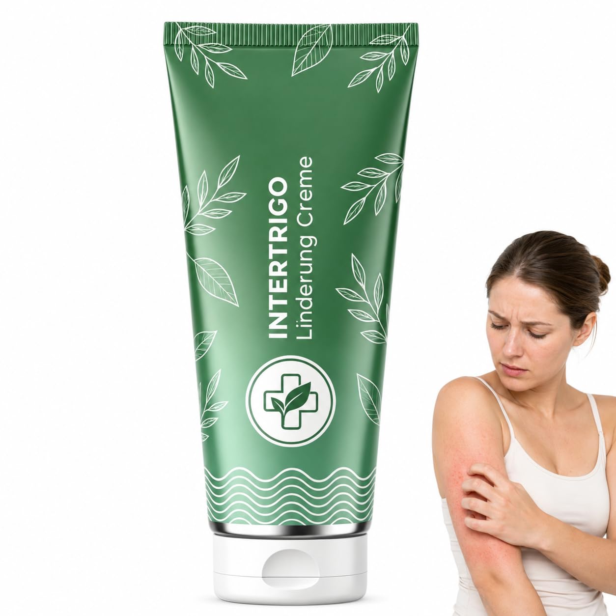 Healora Intertrigo Relief Cream Hautpflege Creme Für Gereizte Haut Sanfte Pflege Für Reibungsempfindliche Hautbereiche Unter Brust Achseln Und Körperfalten (1 pcs)