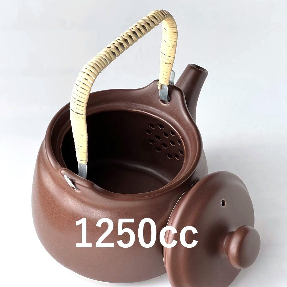 常滑焼 耐熱煎じ土瓶 Amazon | 風景ドットコム 常滑焼 耐熱 セラミック 土瓶 ブラウン