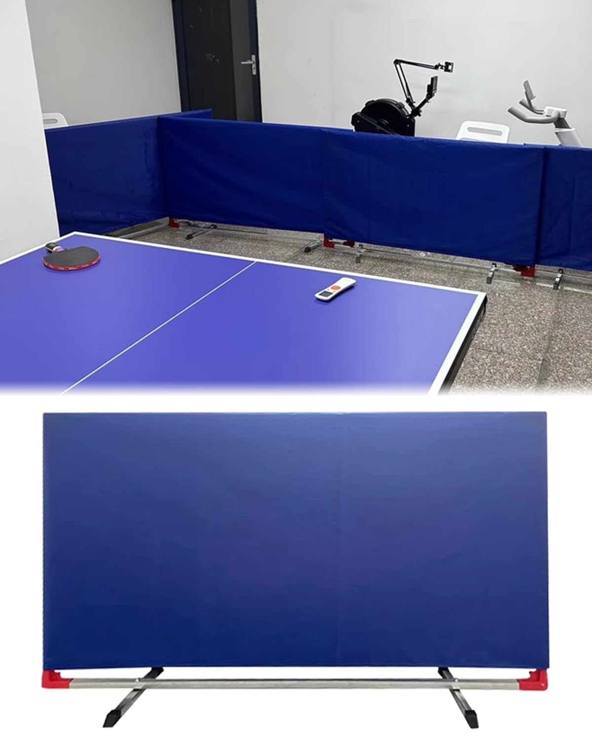 Barriera per campo da ping pong da interno, recinzione da campo da ping pong, divisorio per la privacy del campo da ping pong della scuola della casa della palestra, del campo sportivo